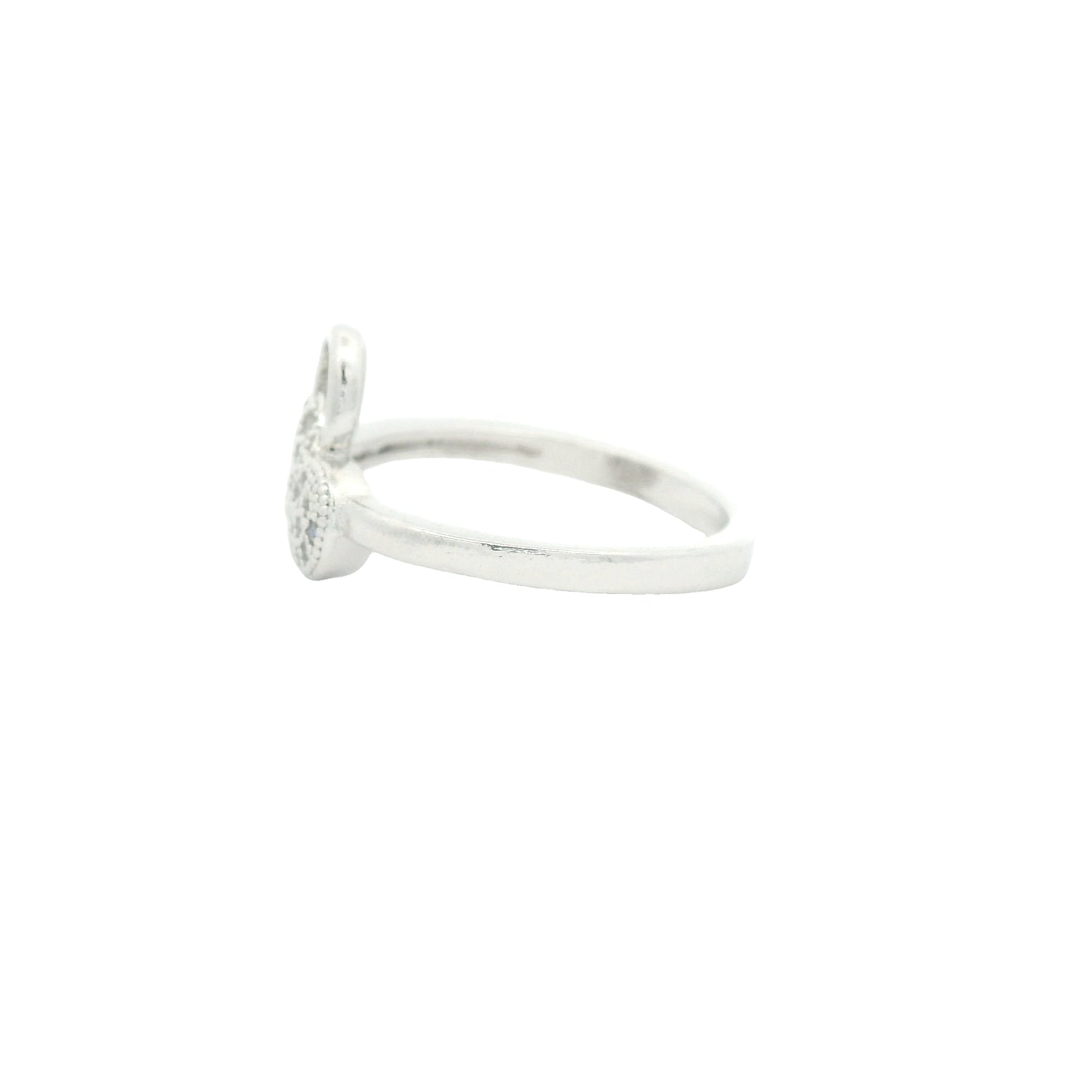 0.99 Ct Cubic Zirconia 925 Sterling Silver Ring
