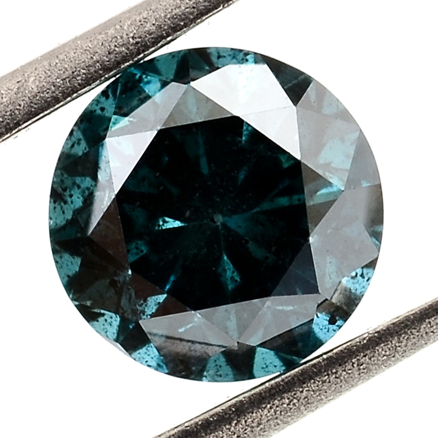 0.47 Blue Diamond Round Loose Gemstone