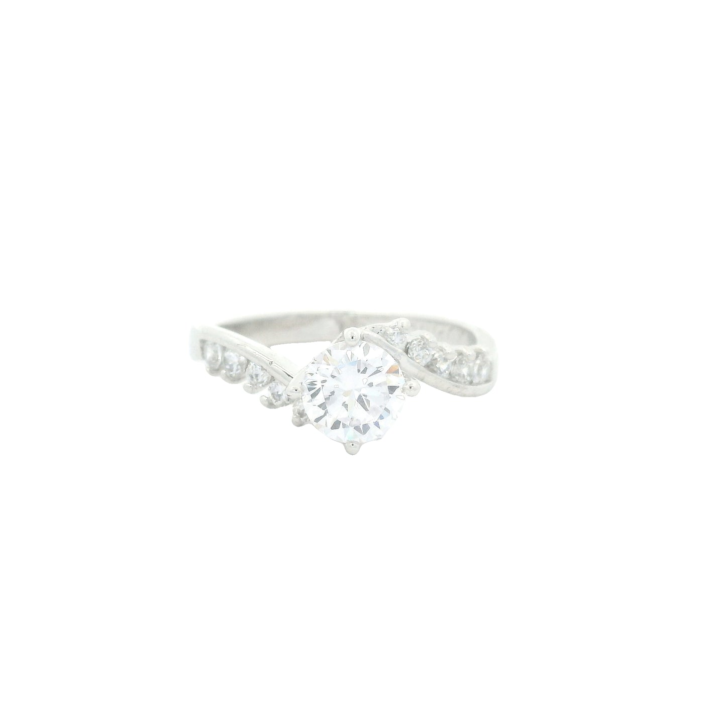 3.21 Ct Cubic Zirconia 925 Sterling Silver Ring