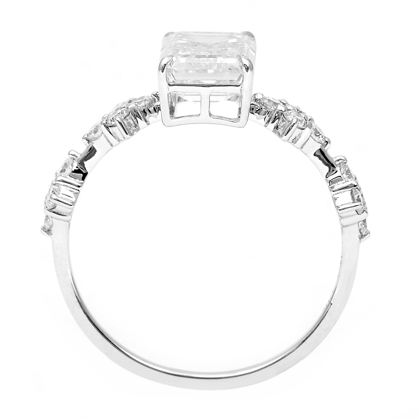 2.52 Carats Lab Grown Diamond 14K Gold Ring