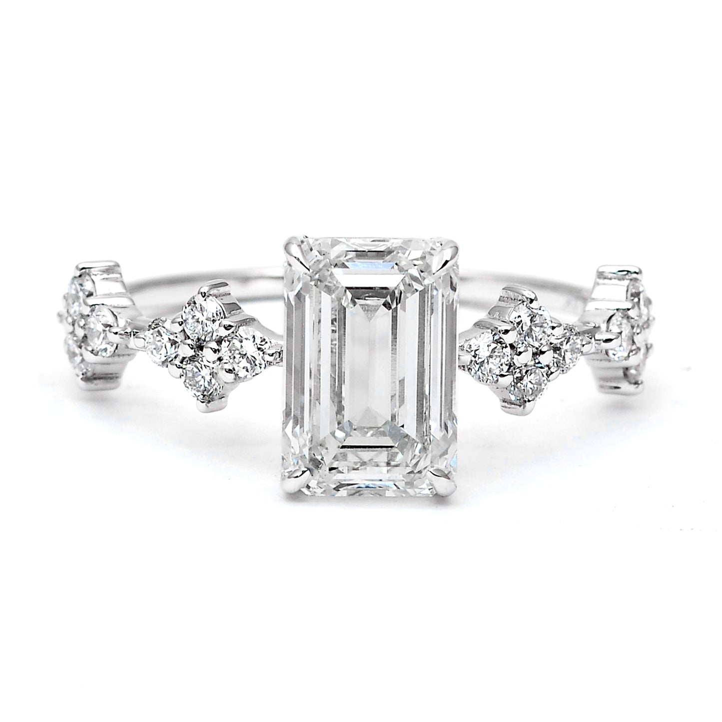 2.52 Carats Lab Grown Diamond 14K Gold Ring