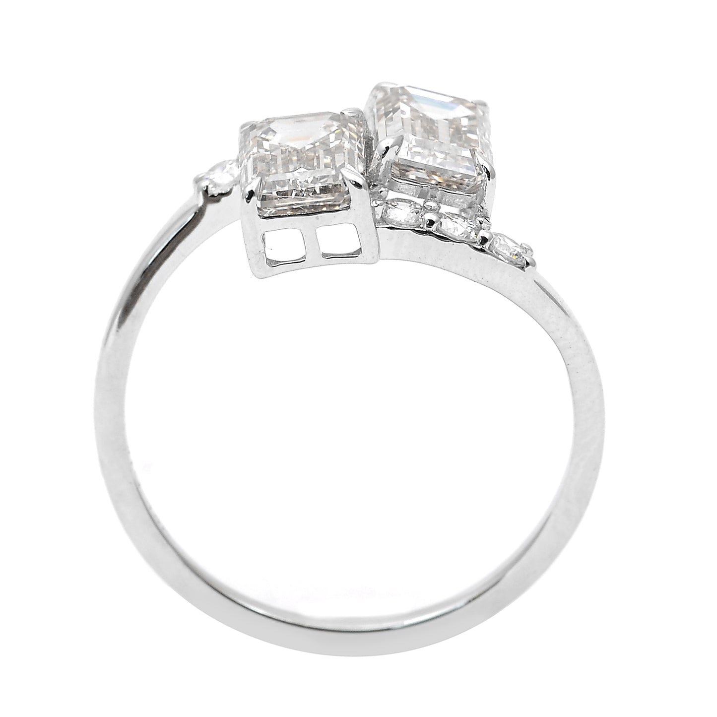 2.28 Carats Lab Grown Diamond 14K Gold Ring