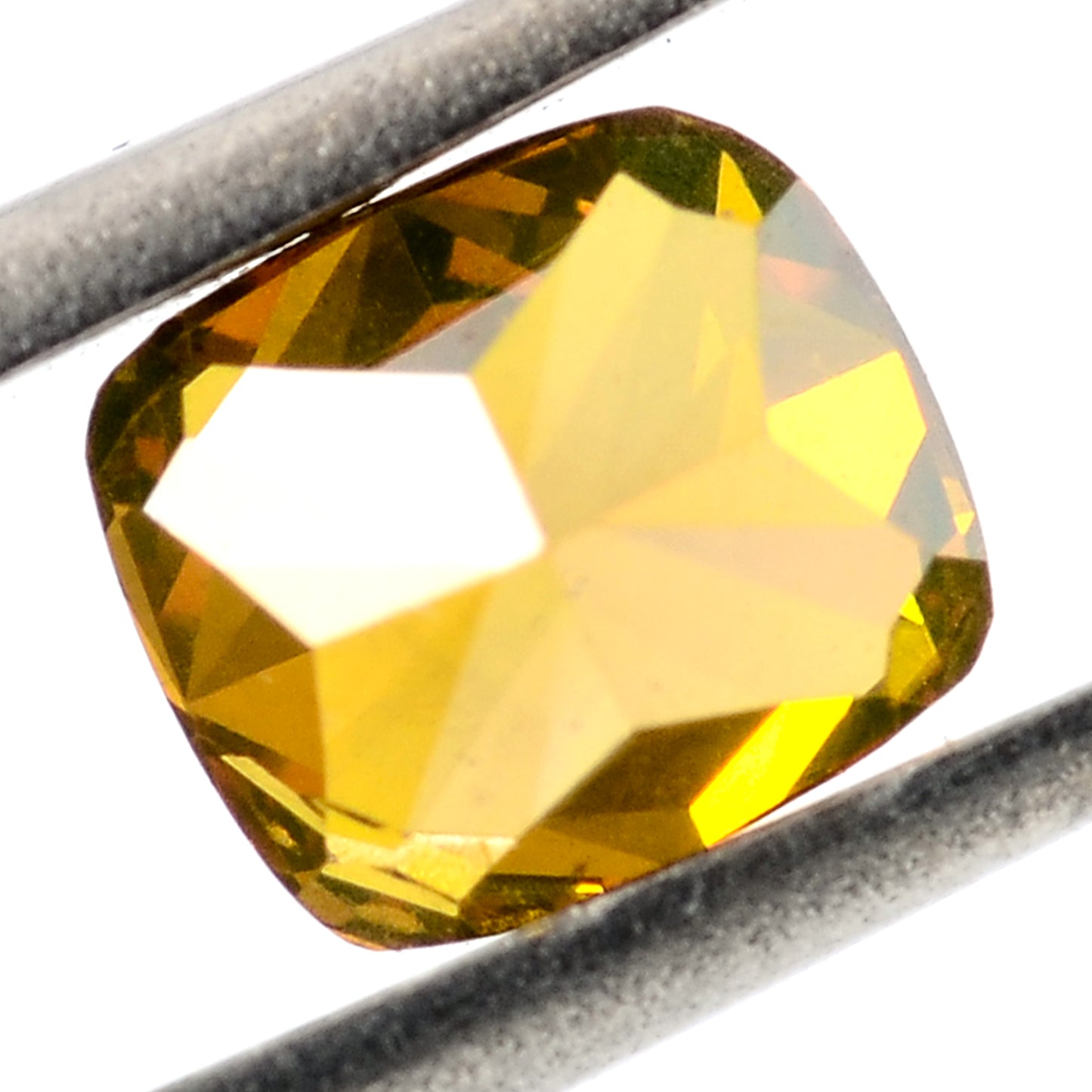 0.44 Carat Red Diamond Cushion Loose Gemstone