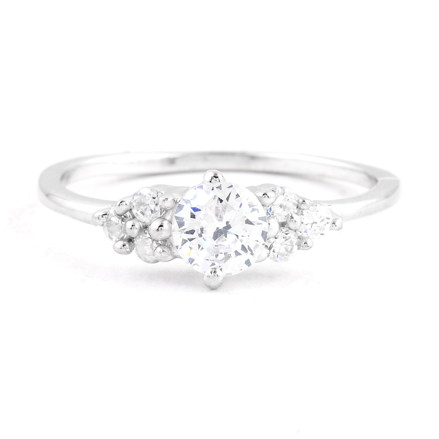 1.65 Ct Cubic Zirconia 925 Sterling Silver Ring