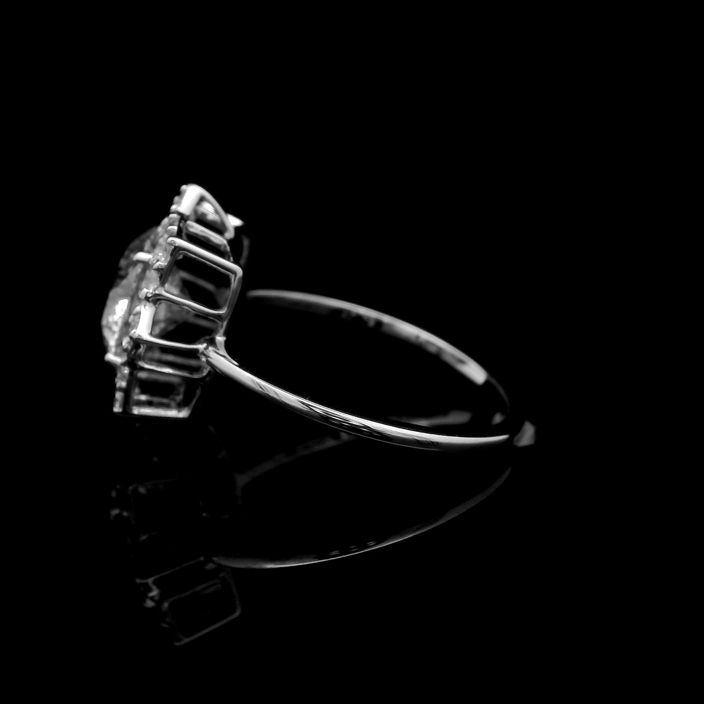 2.23 Carats Lab Grown Diamond 14K Gold Ring