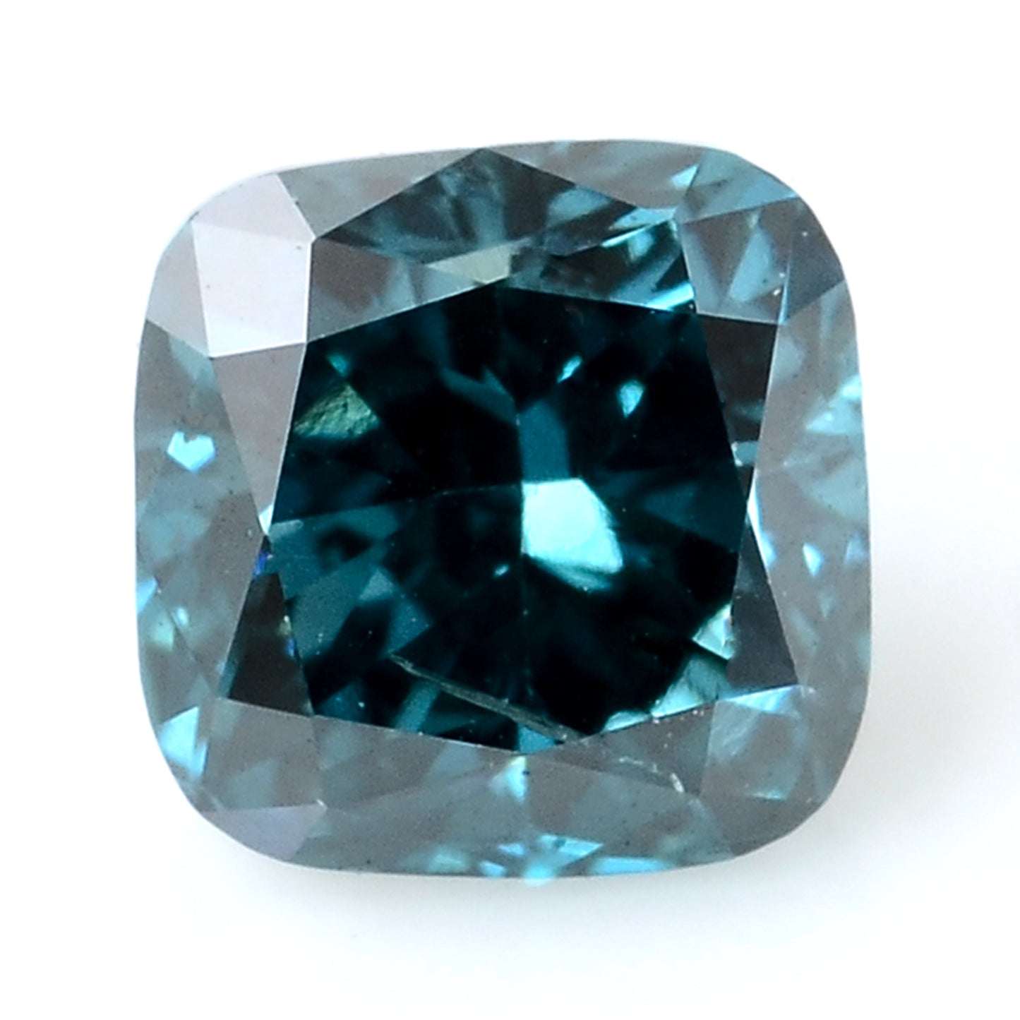 0.27 Carat Blue Diamond Cushion Loose Gemstone