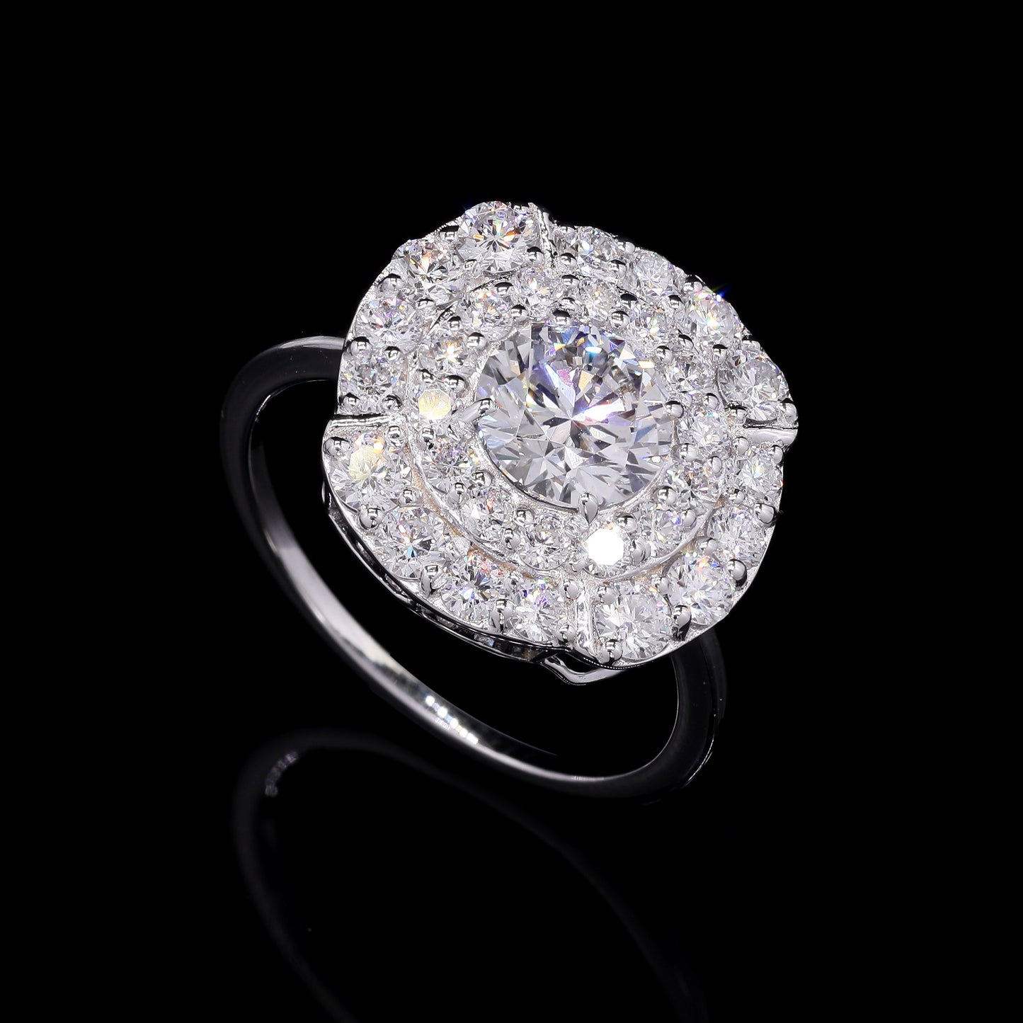 2.40 Carats Lab Grown Diamond 14K Gold Ring