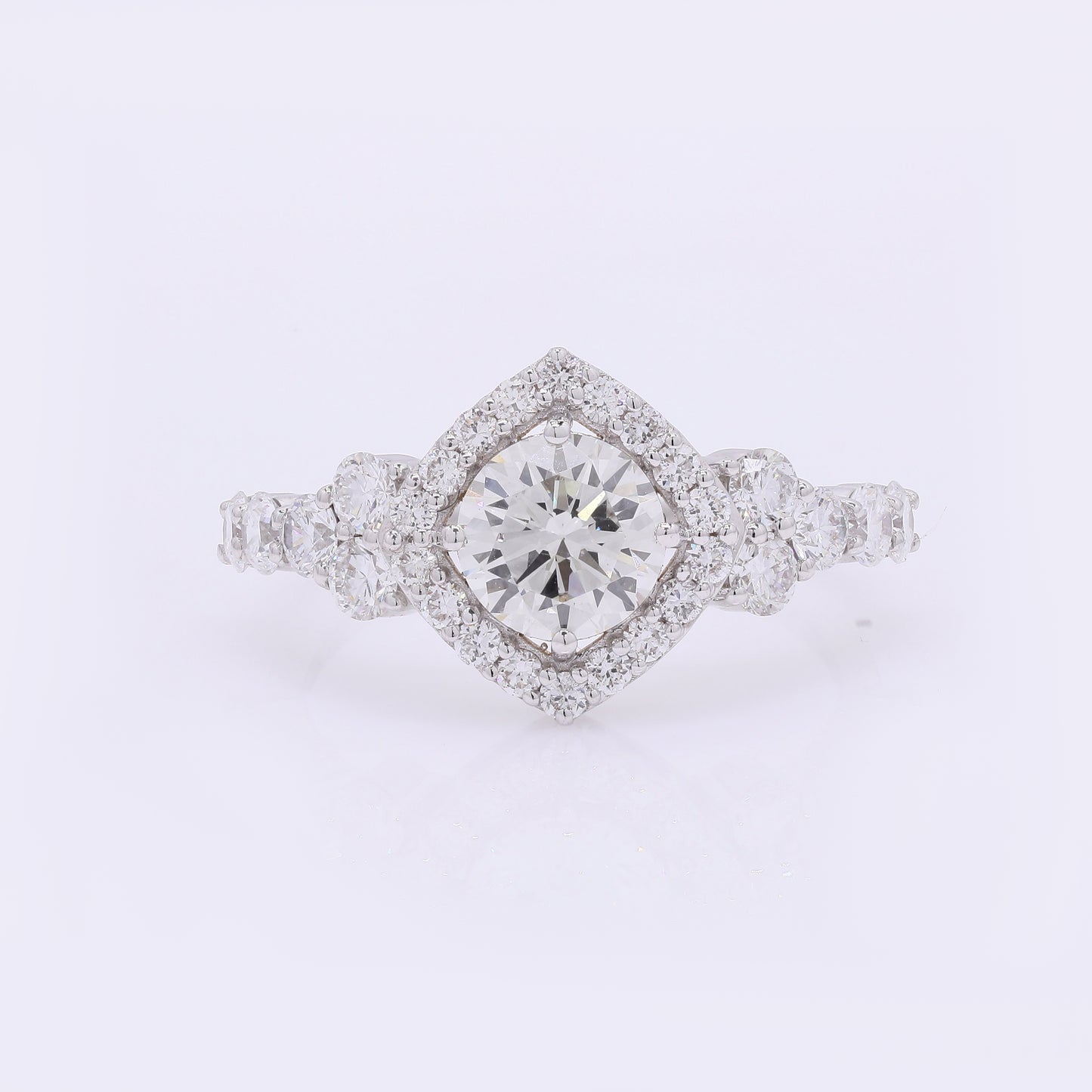 2.00 Carats Lab Grown Diamond 14K Gold Ring