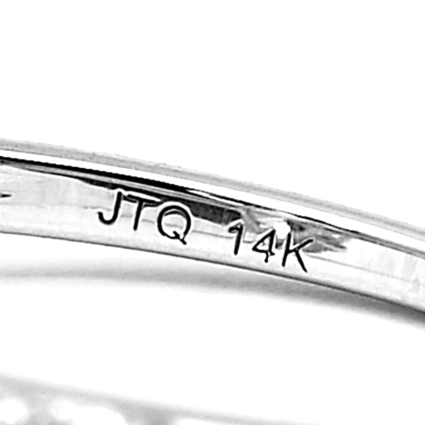 3.14 Carats Lab Grown Diamond 14K Gold Ring