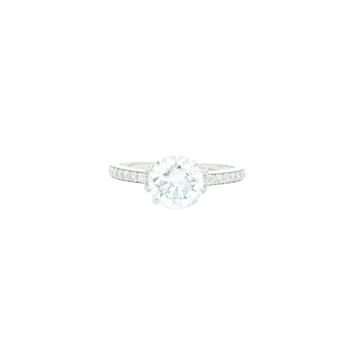 1.86 Carats Lab Grown Diamond 14K Gold Ring