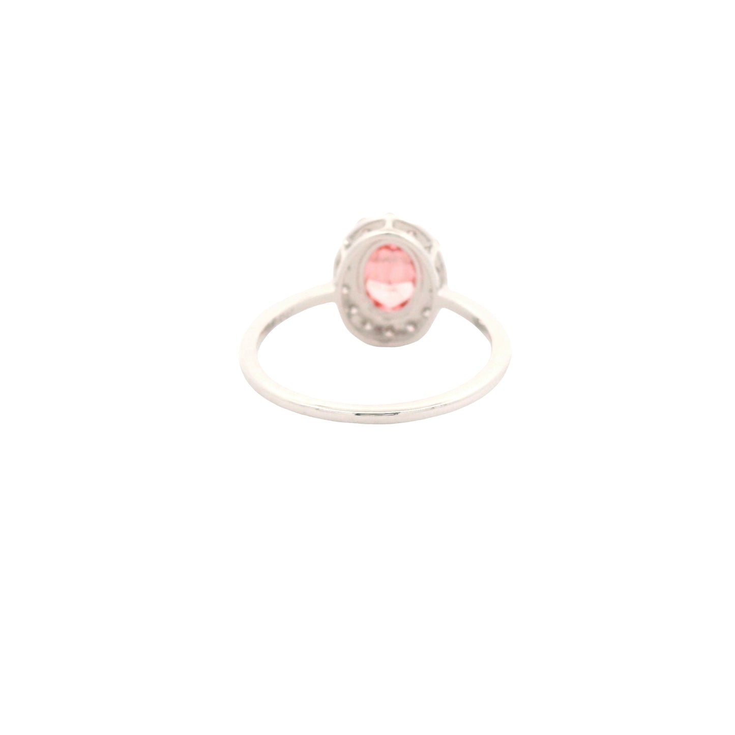 1.45 Carats Pink Lab Grown Diamond 14K Gold Ring