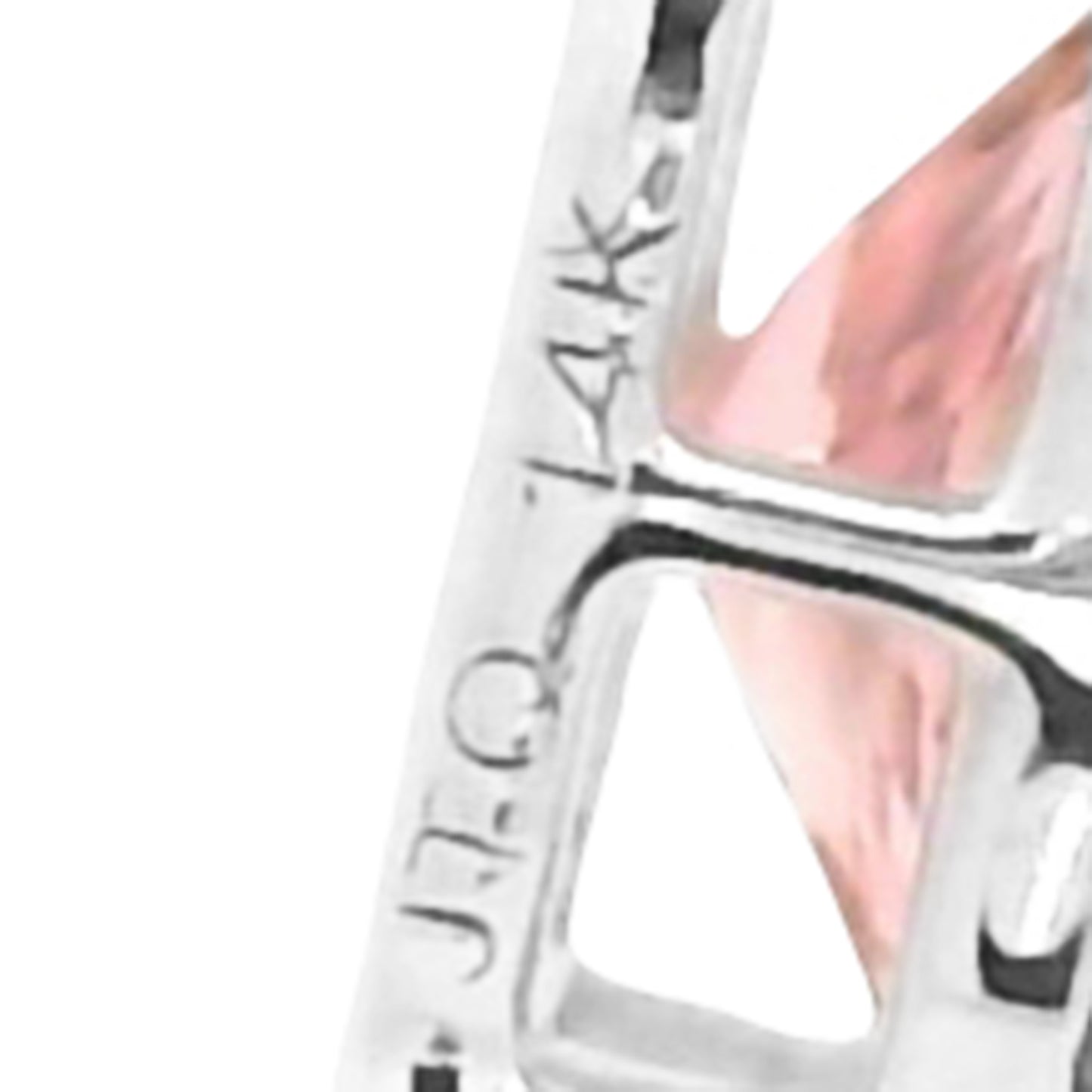1.10 Carats Fancy Vivid Pink Lab Grown Diamond 14K Gold Pendant