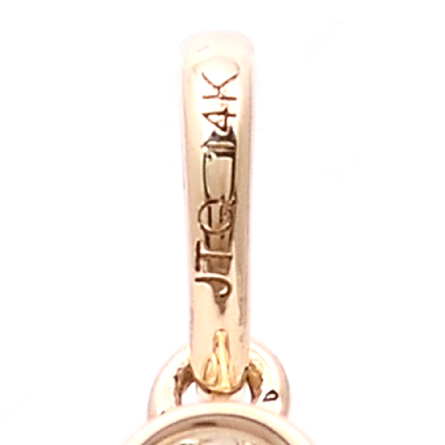9.90 Ct Octagon Natural Eridot 14K Gold Pendant