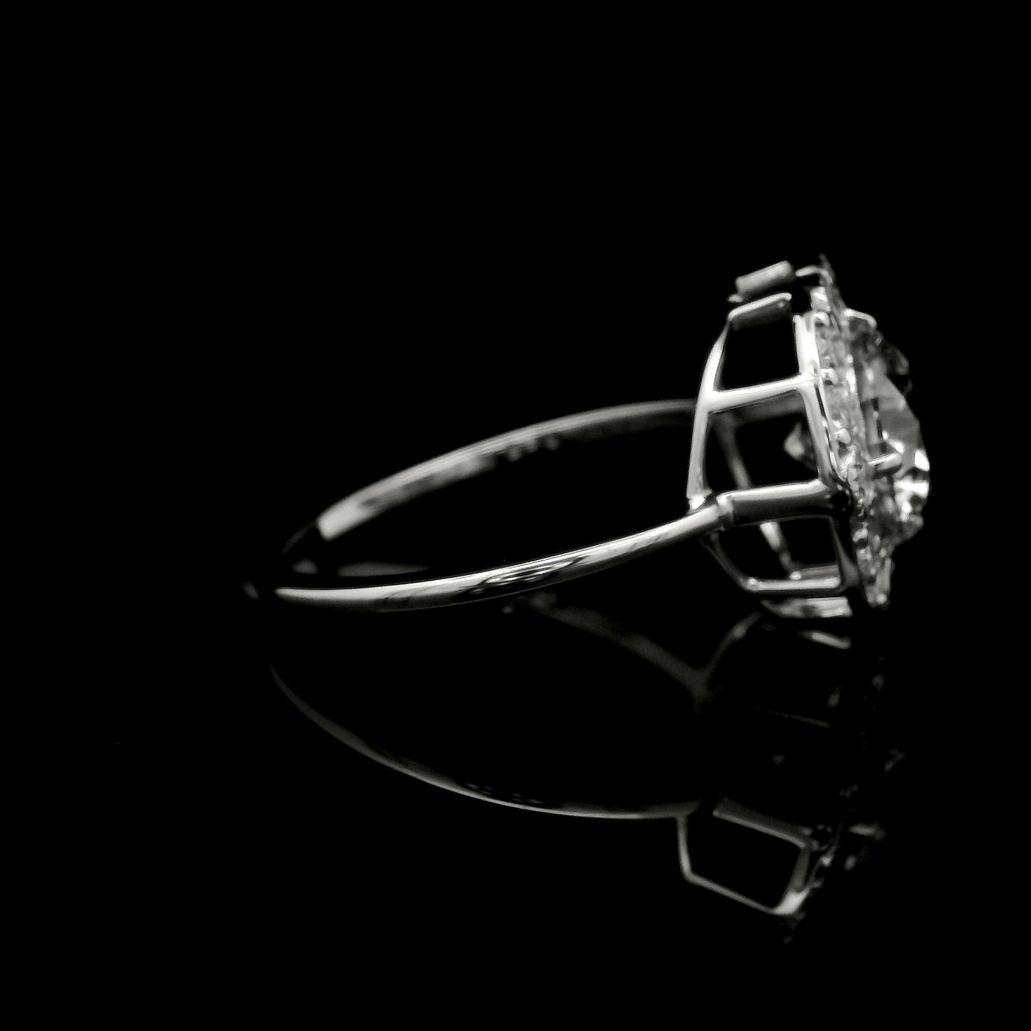 2.19 Carats Lab Grown Diamond 14K Gold Ring