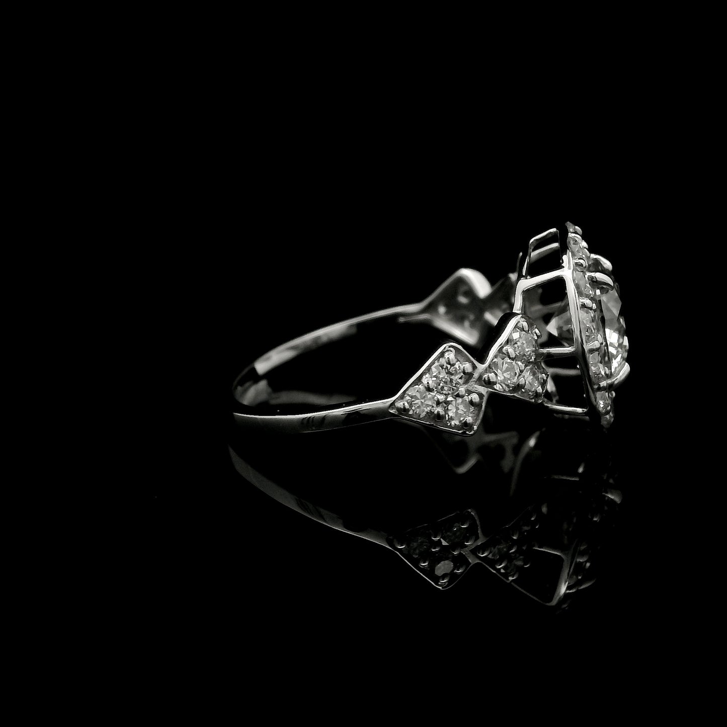 2.12 Carats Lab Grown Diamond 14K Gold Ring