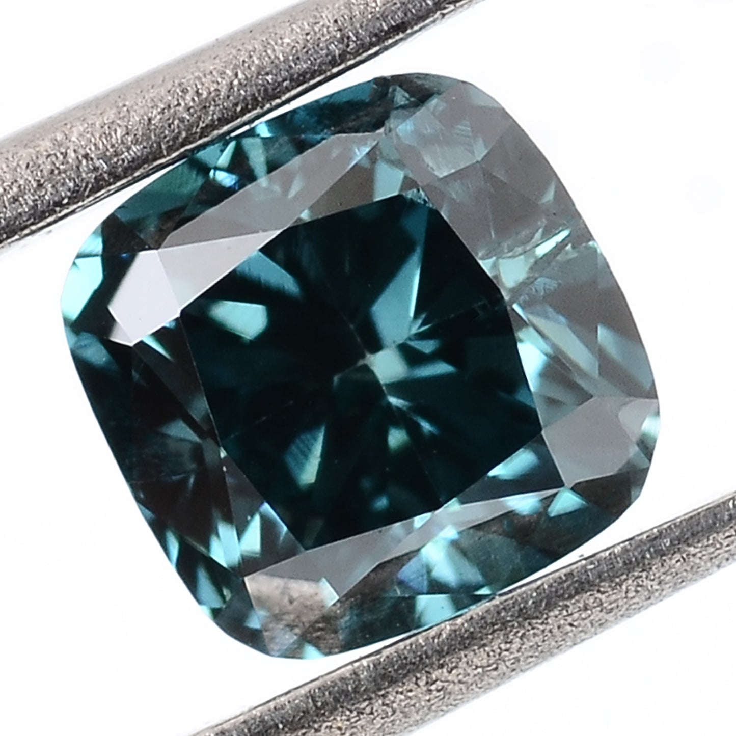 0.31 Carat Blue Diamond Cushion Loose Gemstone