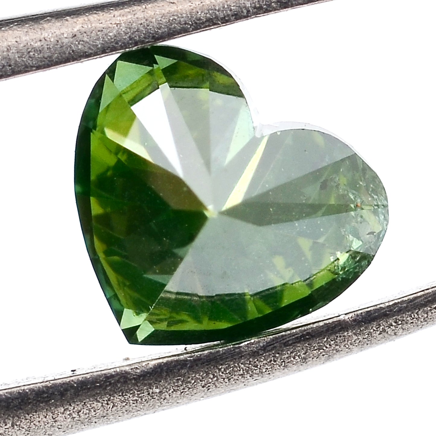 0.39 Green Diamond Heart Loose Diamond
