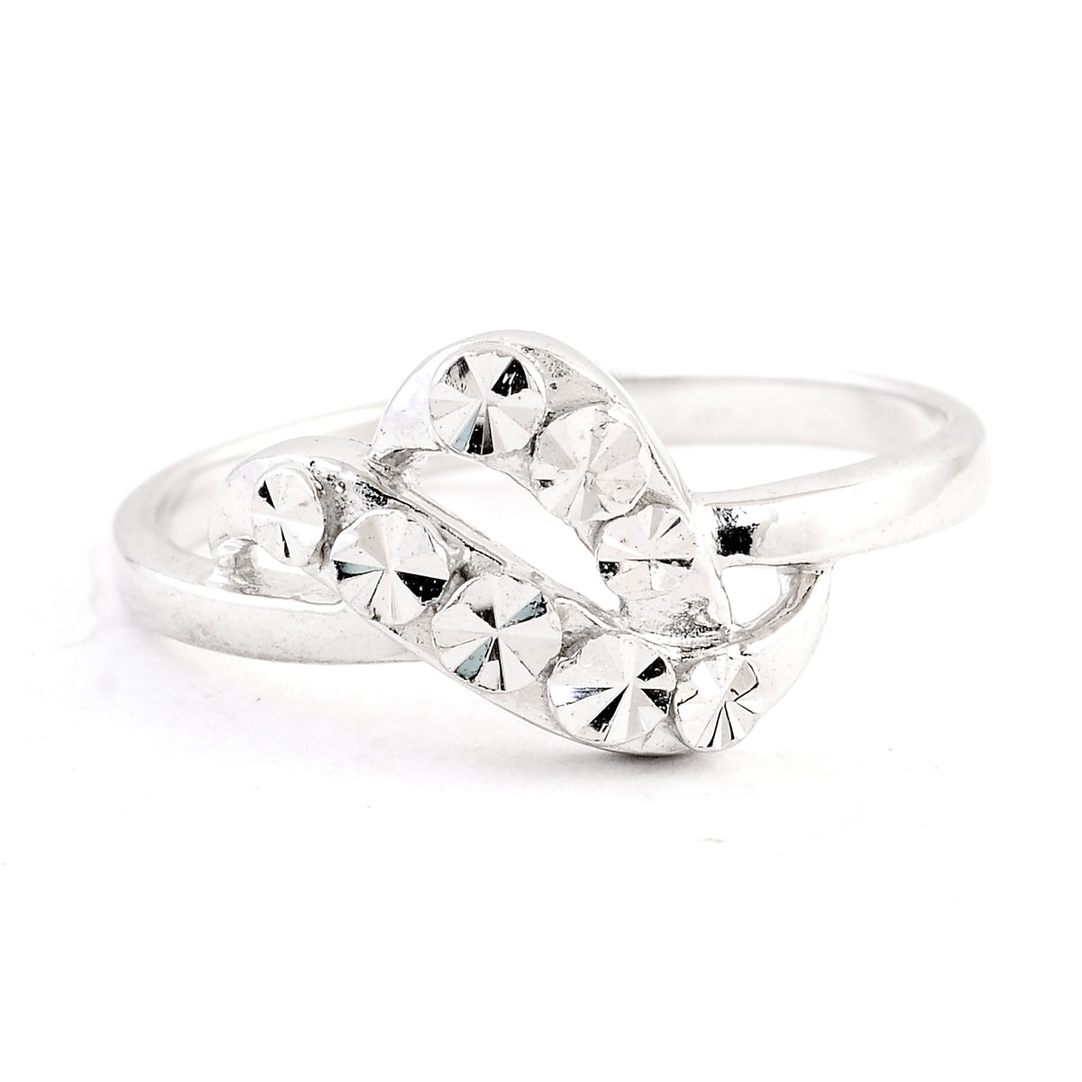 0.00 Ct Plain 925 Sterling Silver Ring