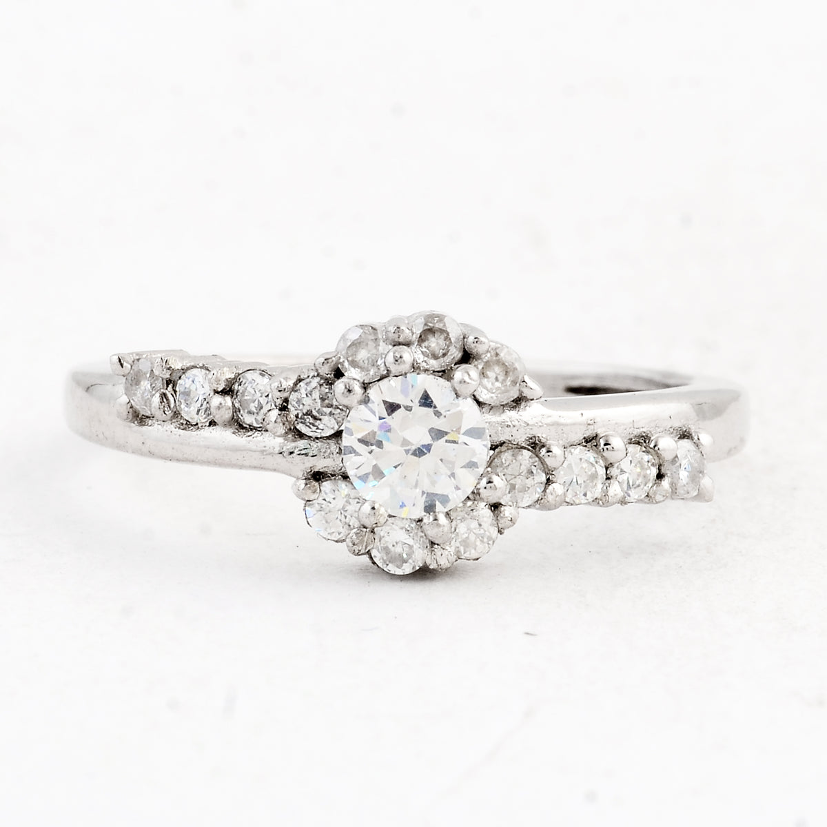 1.49 Ct Cubic Zirconia 925 Sterling Silver Ring