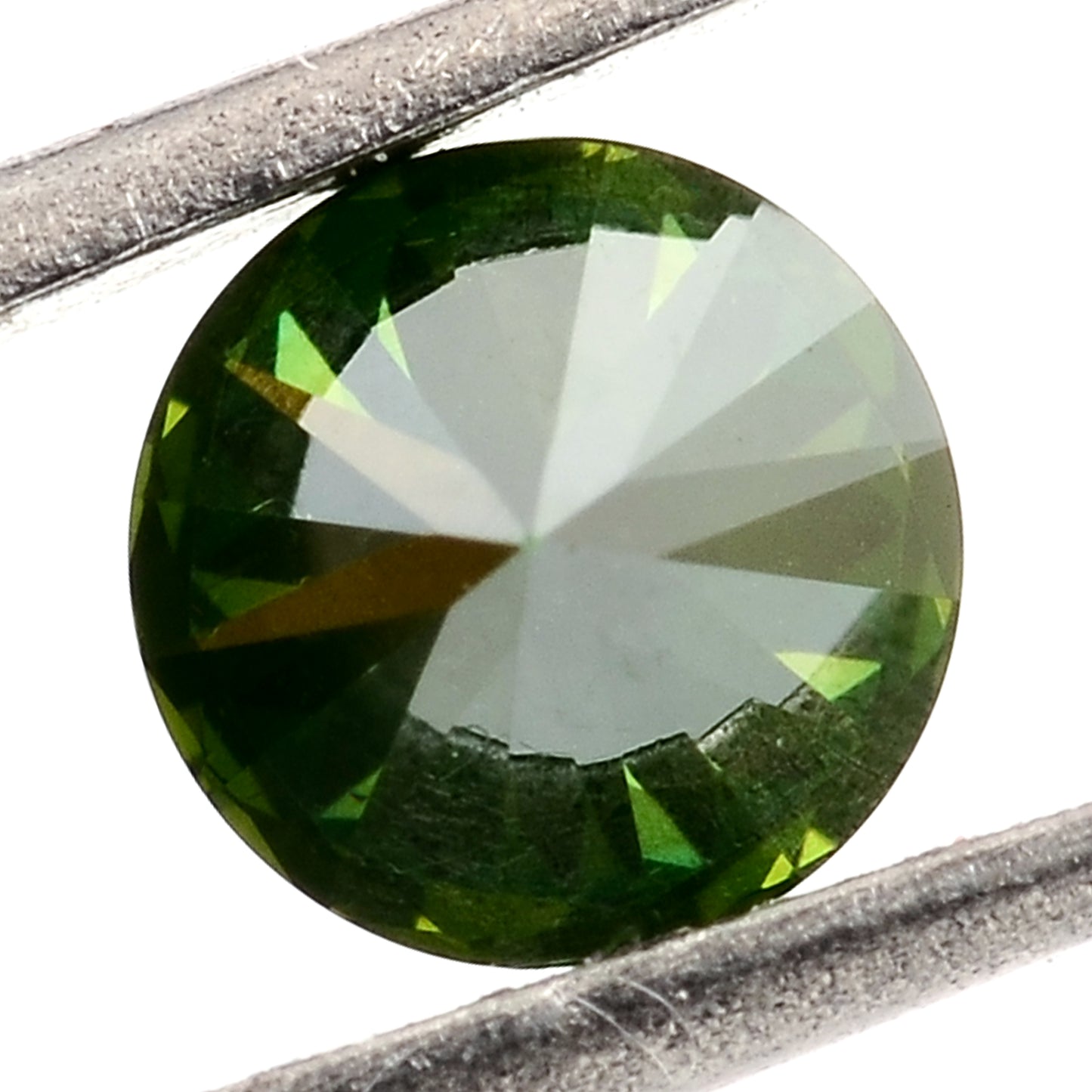 0.40 Green Diamond Round Loose Gemstone