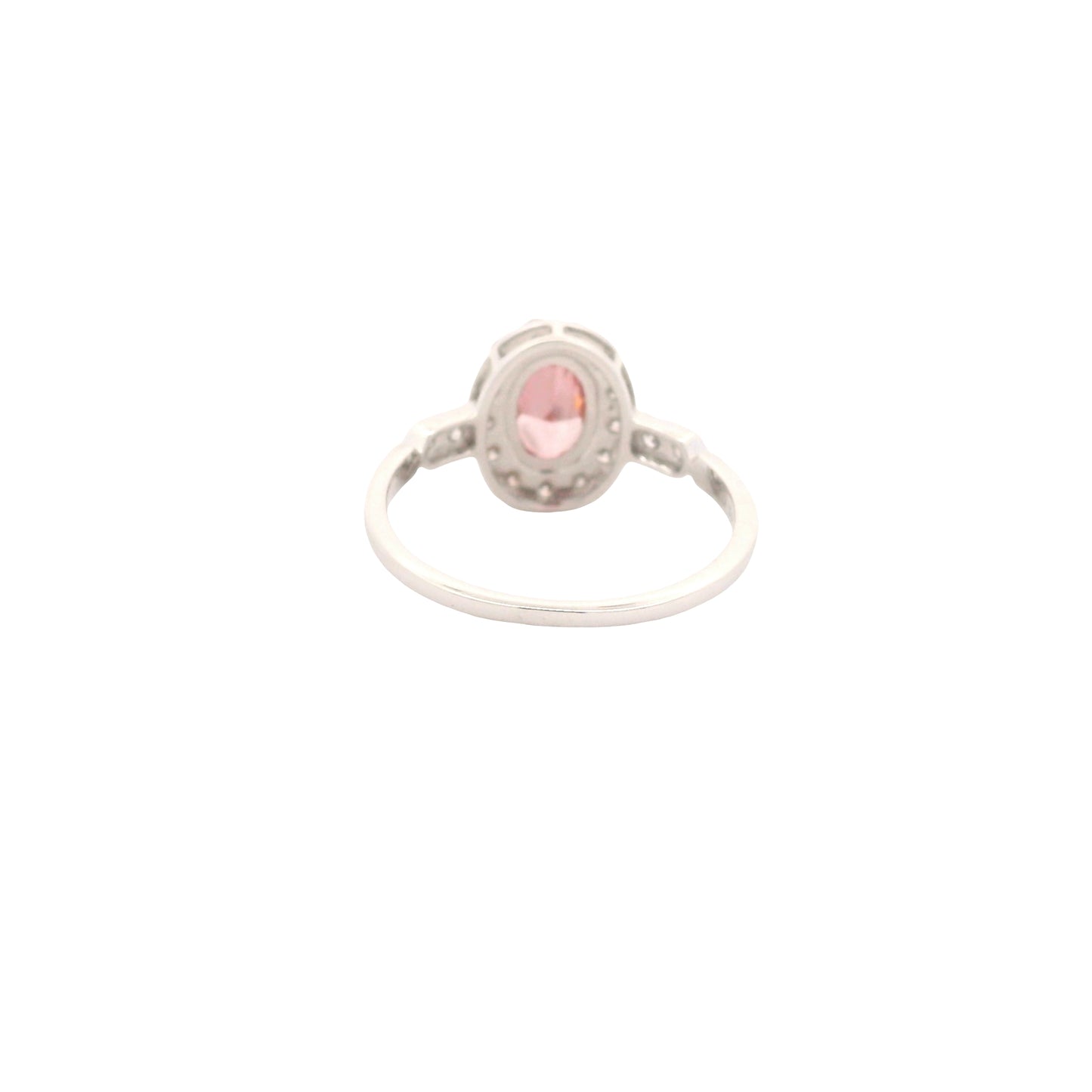 1.43 Carats Pink Lab Grown Diamond 14K Gold Ring