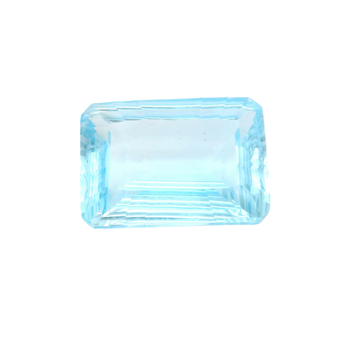 36.72 Blue Topaz Octagon Gemstone