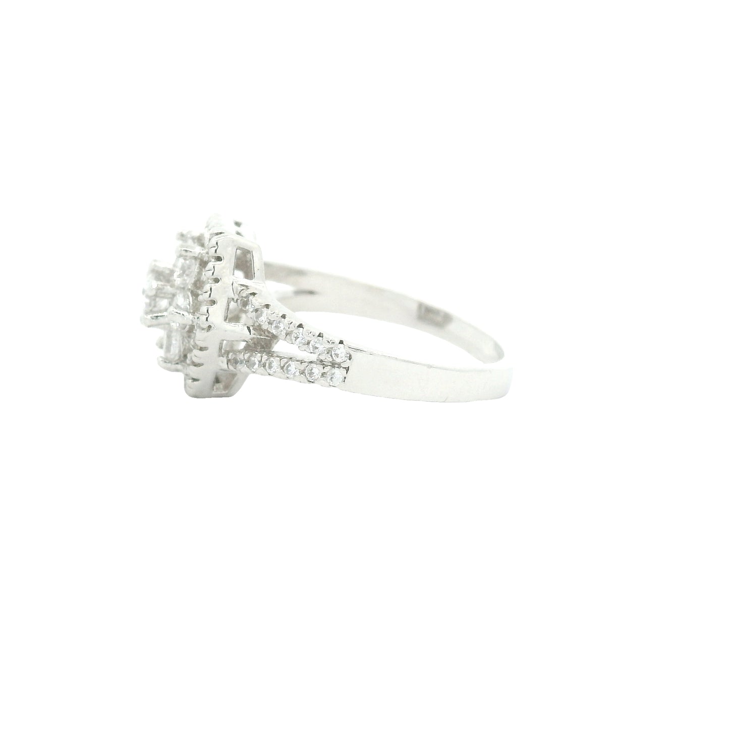 4.92 Ct Cubic Zirconia 925 Sterling Silver Ring