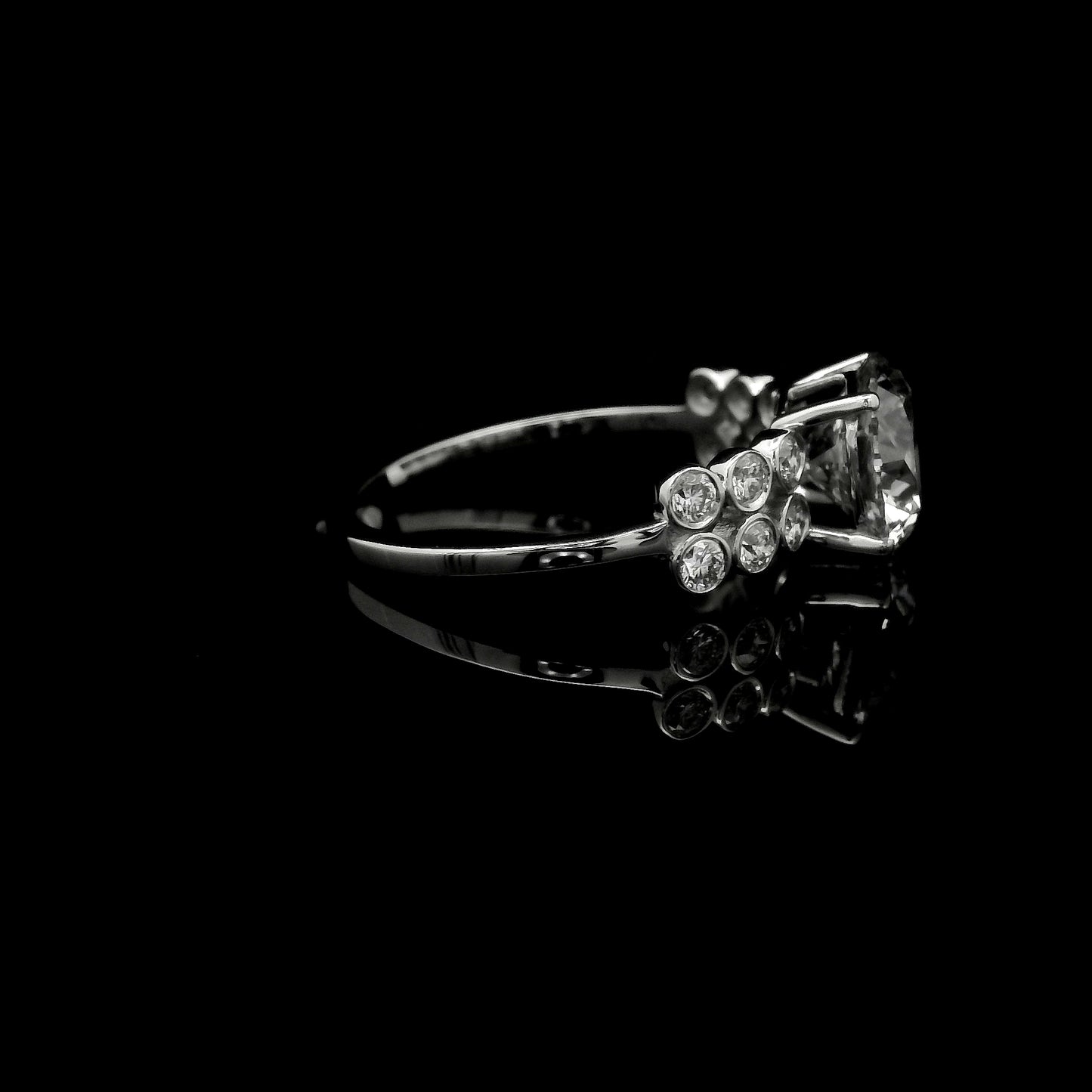 2.38 Carats Lab Grown Diamond 14K Gold Ring