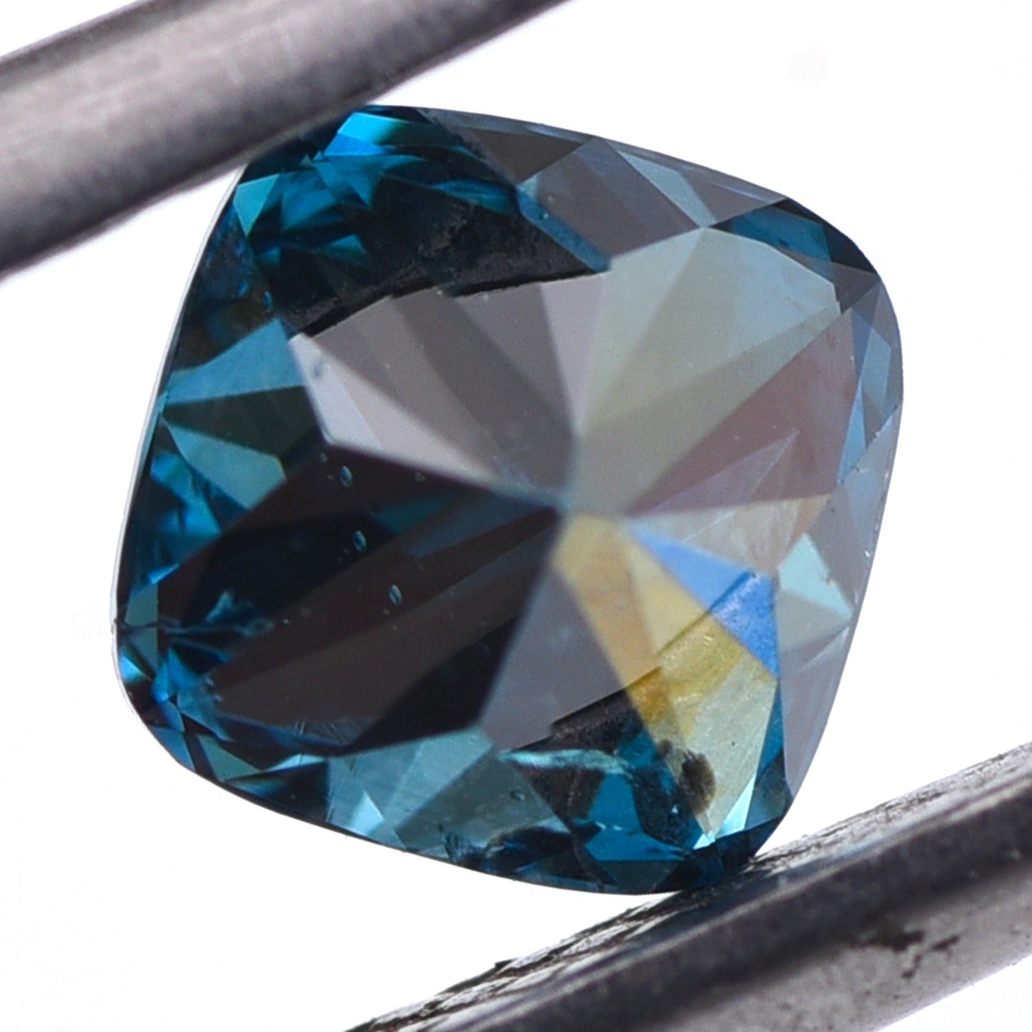 0.43 Blue Diamond Cushion Loose Diamond
