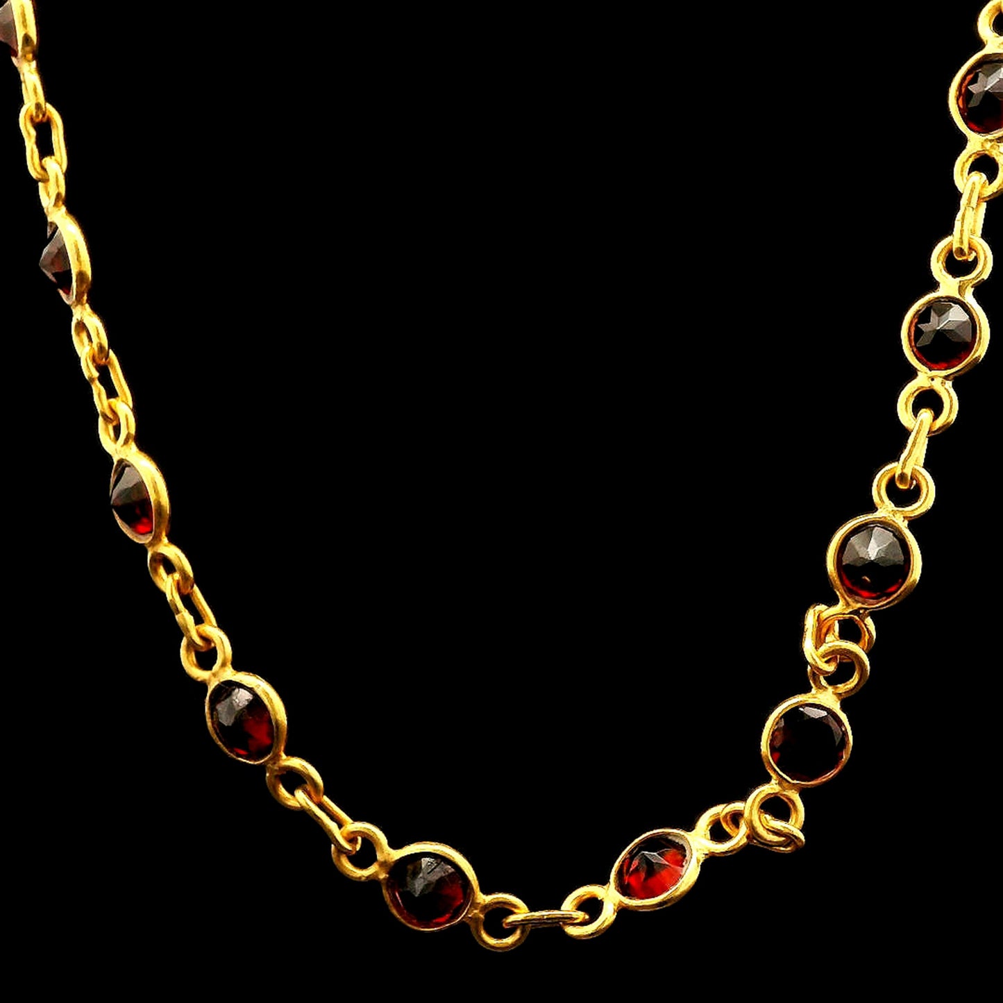 12.37 Ct Round Dyed Ruby 925 Sterling Silver Necklace