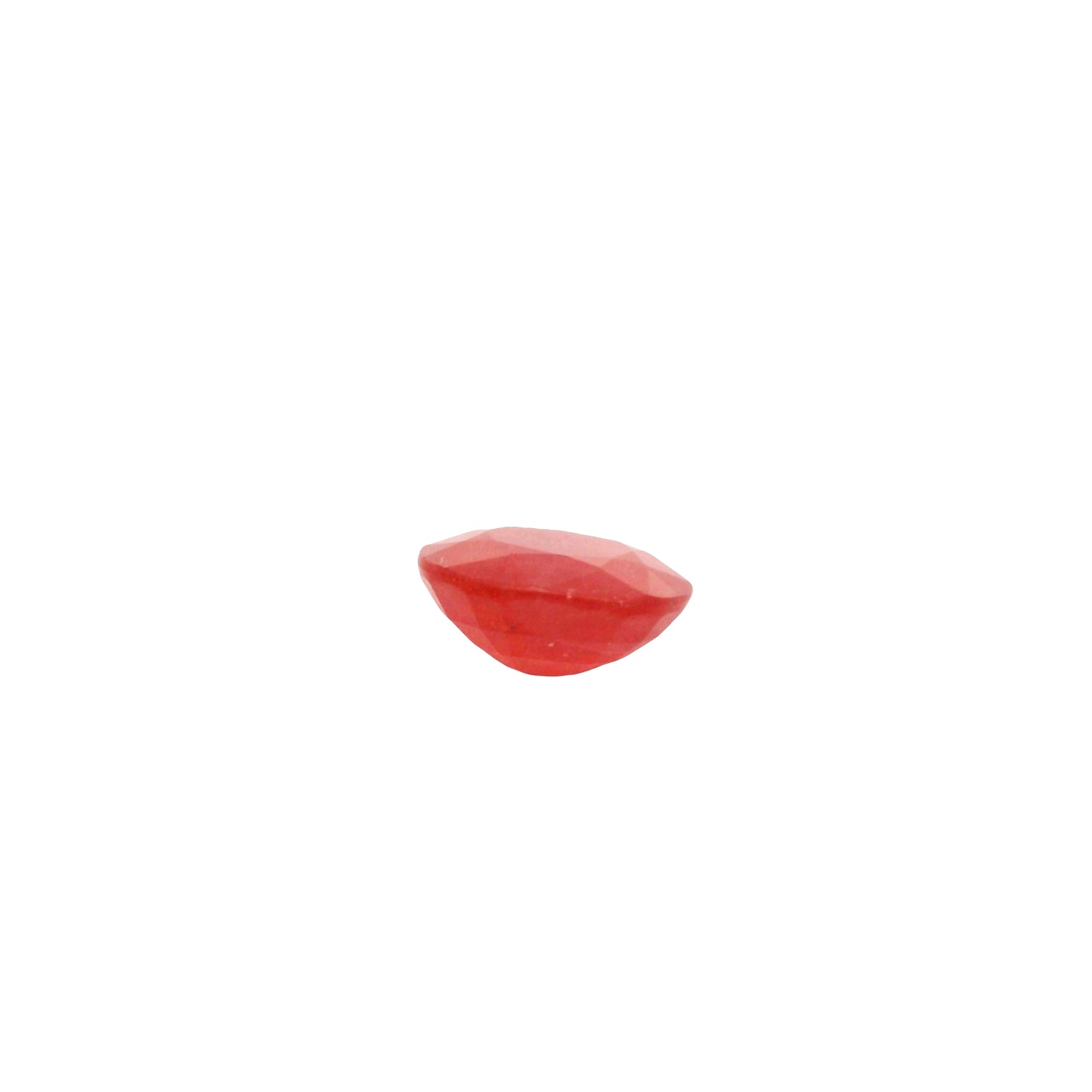 3.42 Orange Sapphire Oval Gemstone