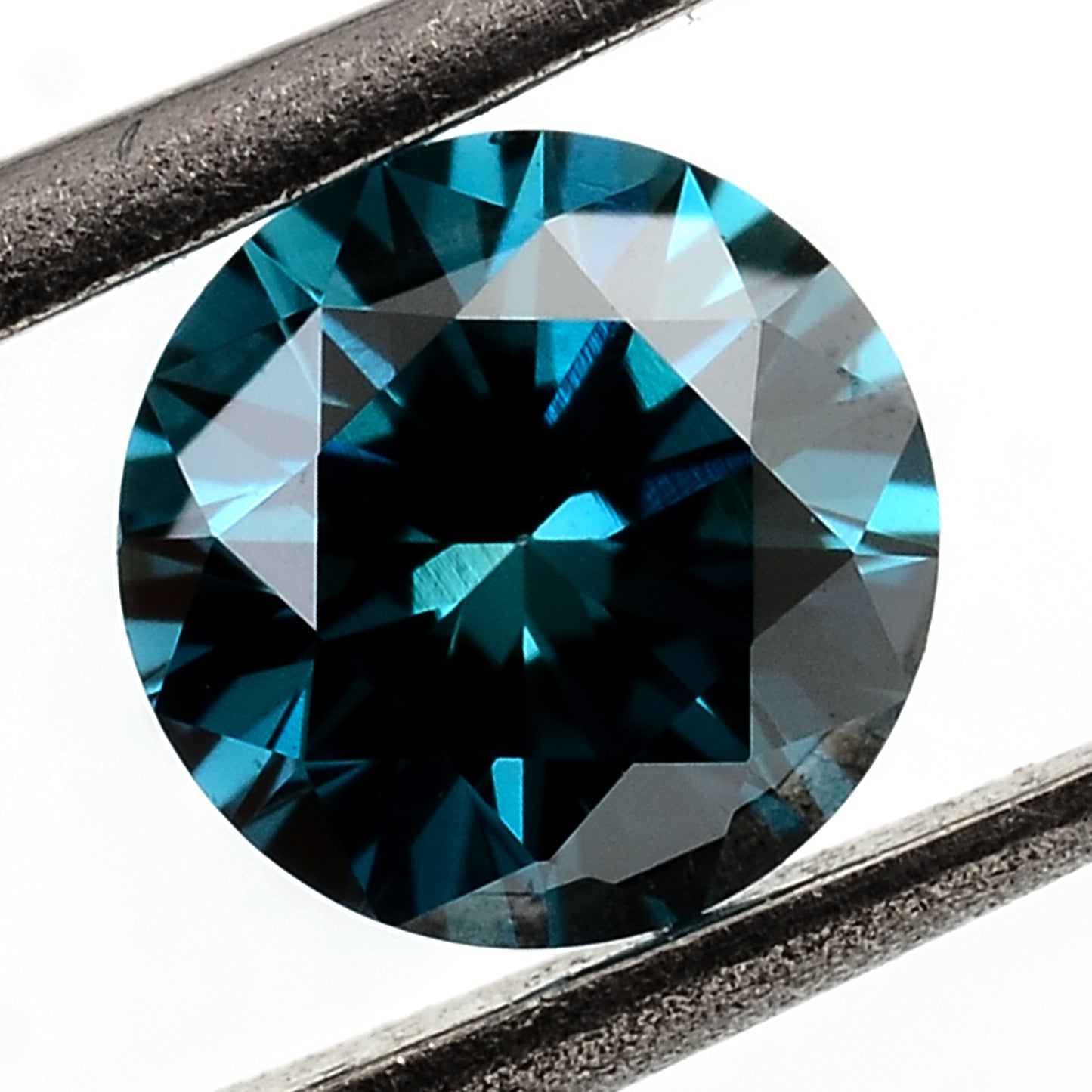 0.55 Blue Diamond Round Loose Gemstone