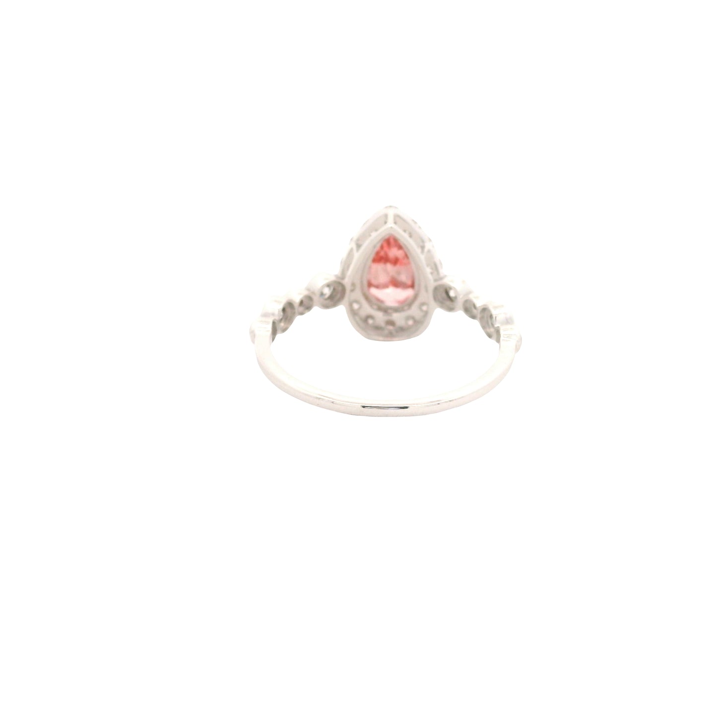 1.74 Carats Pink Lab Grown Diamond 14K Gold Ring