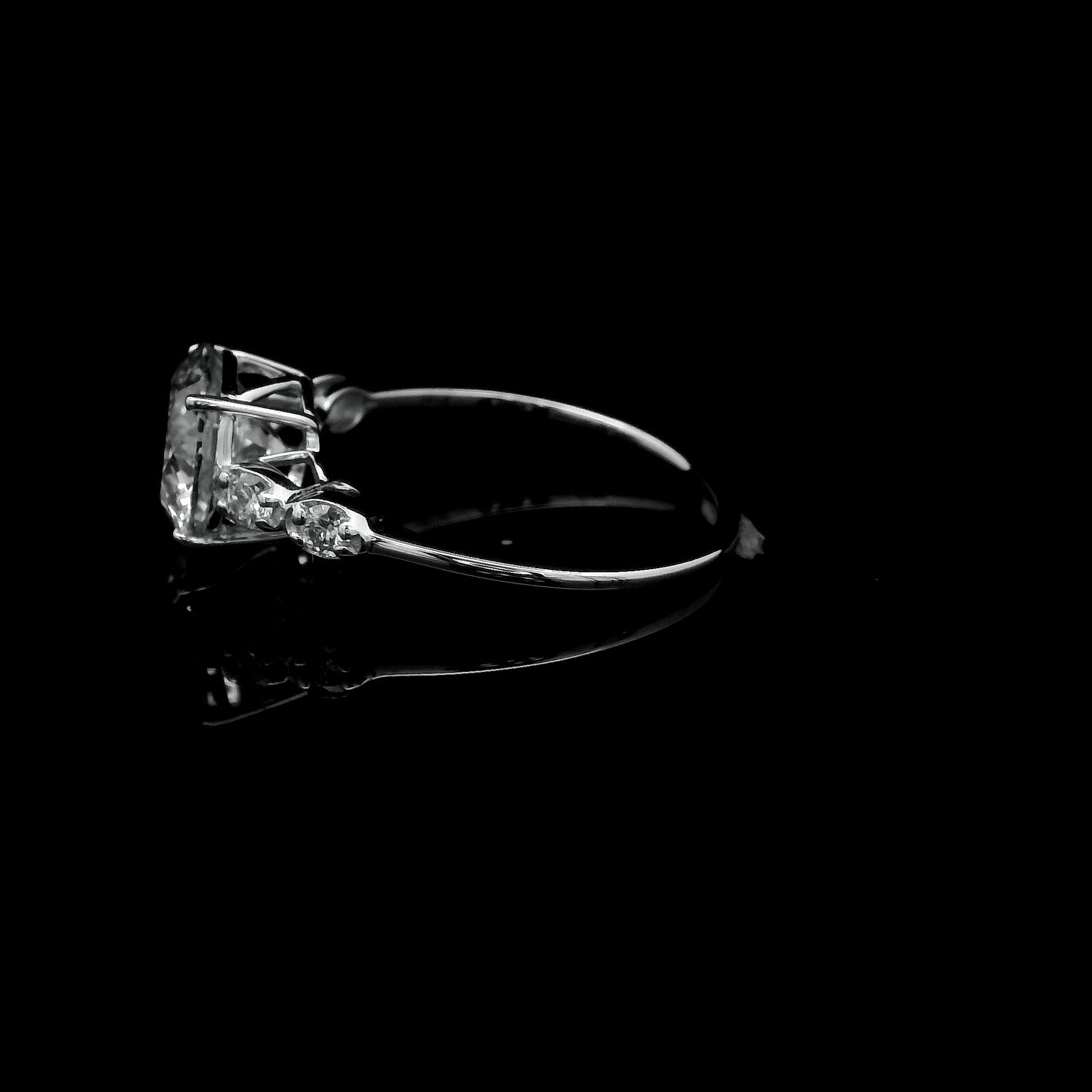 2.28 Ct Round Lab Grown Diamond 14K Gold Ring