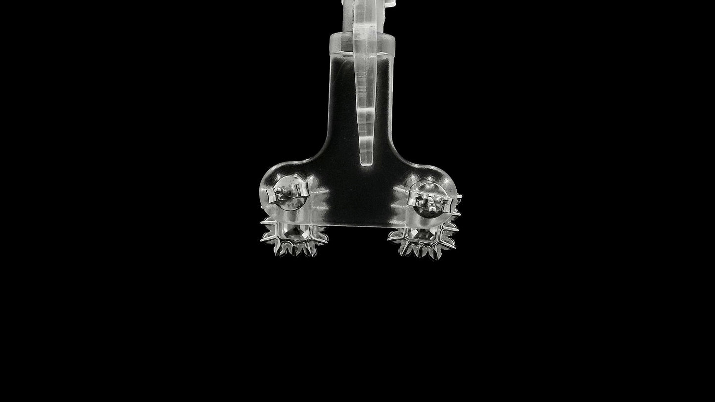 2.77 Carats Lab Grown Diamond 14K Gold Earrings