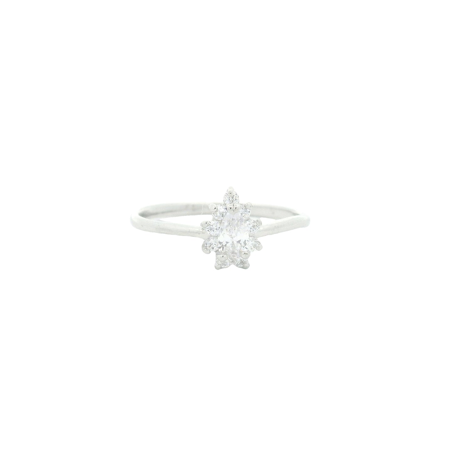 0.51 Ct Cubic Zirconia 925 Sterling Silver Ring