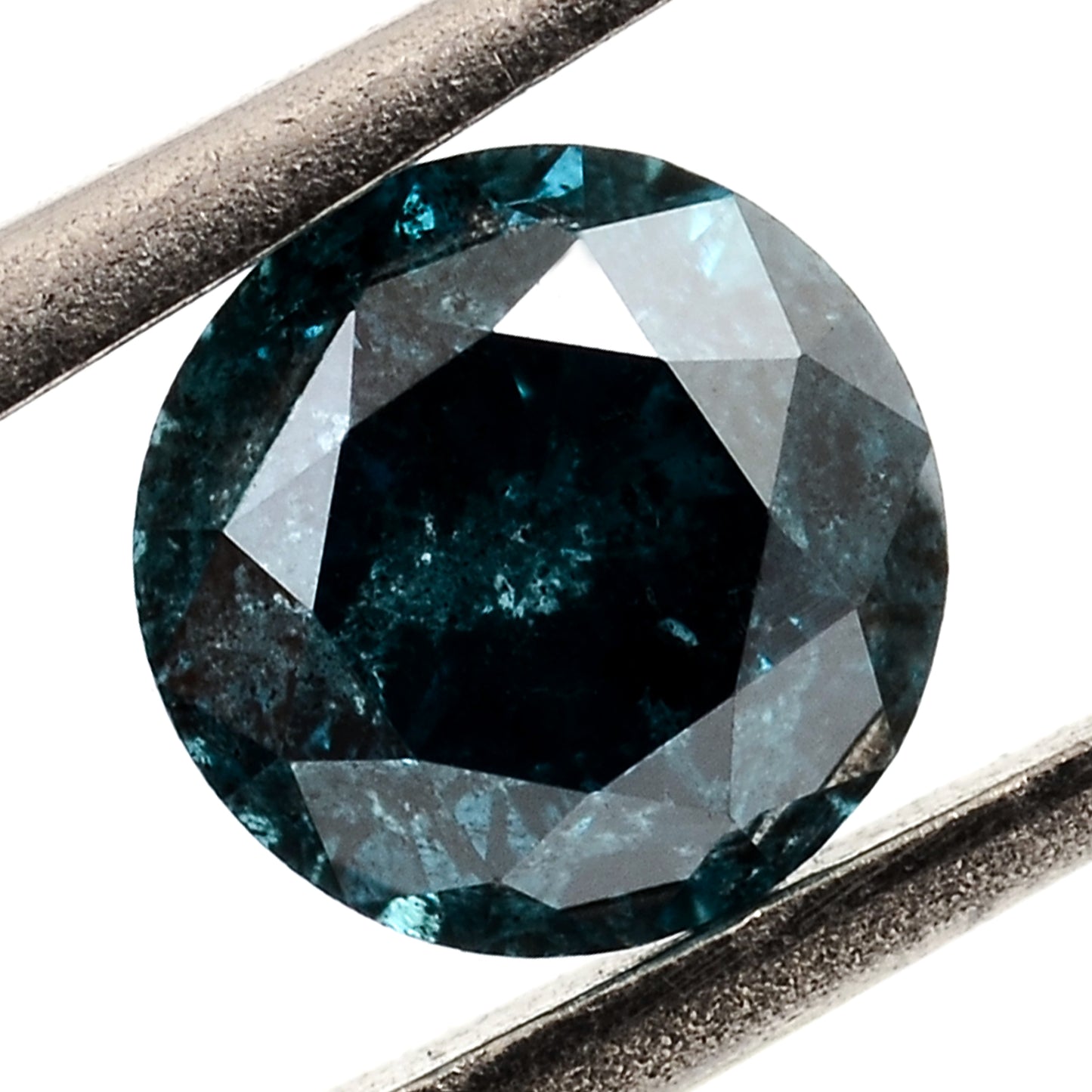 0.74 Blue Diamond Round Loose Gemstone