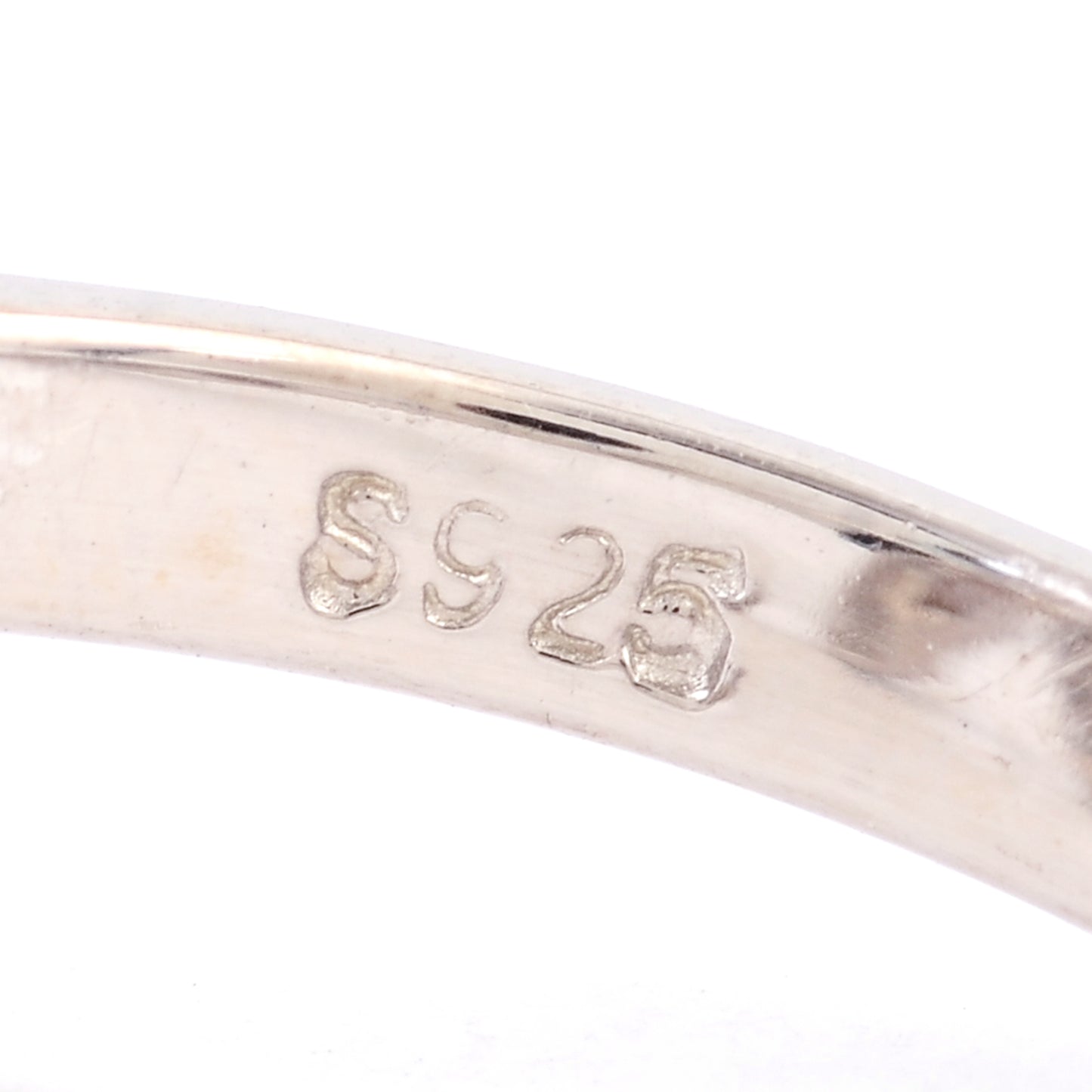 1.45 Ct Pearl Cz 925 Sterling Silver Ring