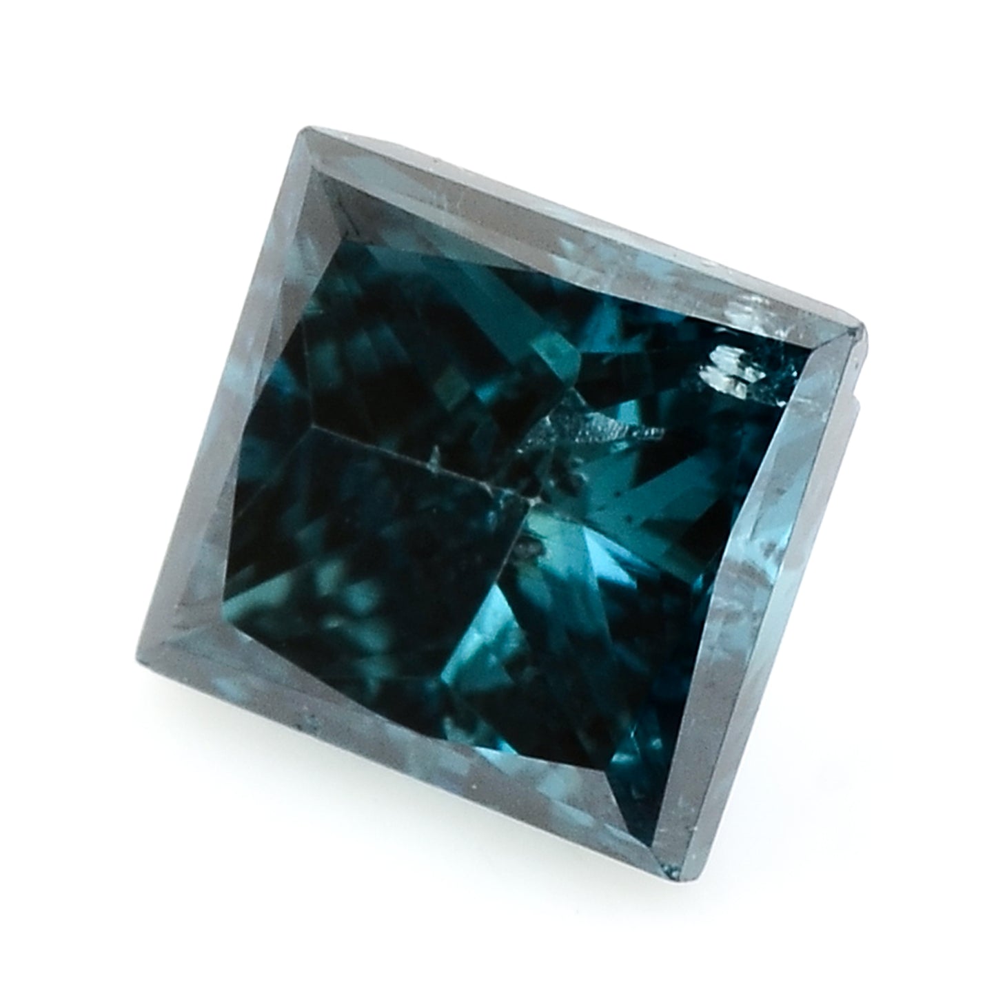 0.31 Blue Diamond Sqaure Loose Gemstone