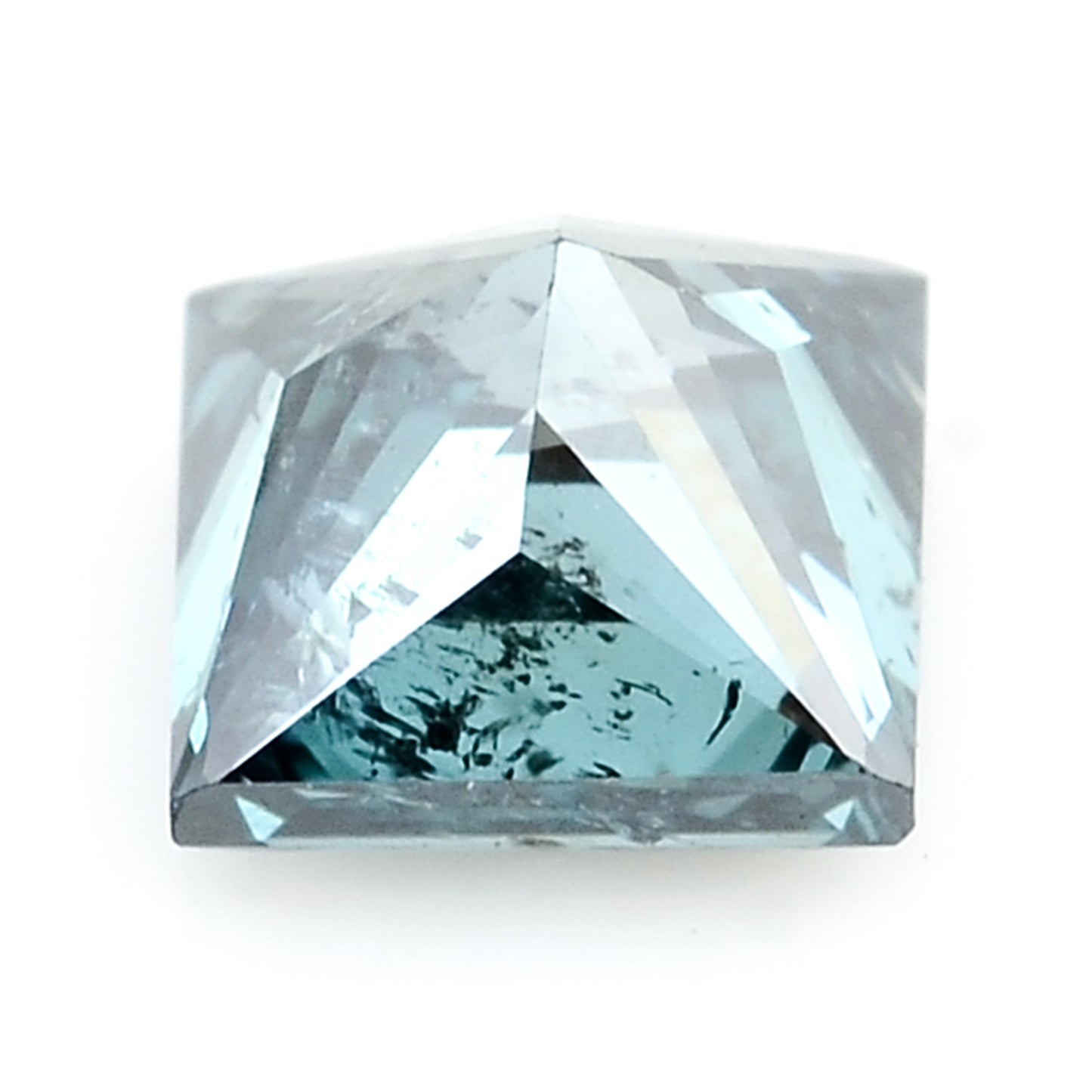 0.24 Blue Diamond Sqaure Loose Gemstone