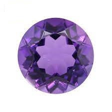 32.72 Carats Amethyst Round Loose Gemstone