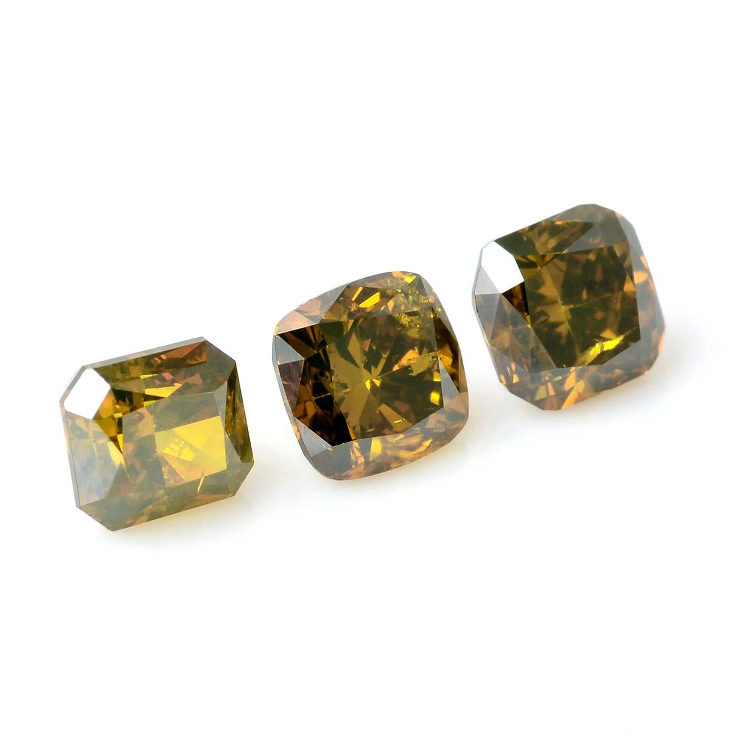 1.30 Carat Red Diamond Octagon Loose Gemstone