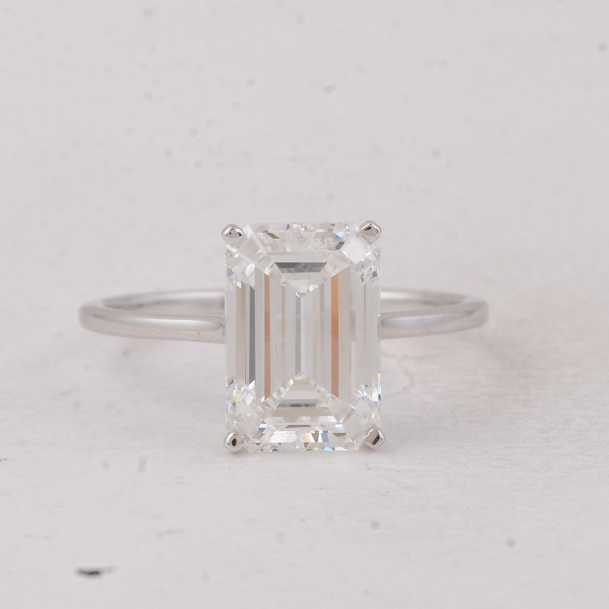 2.55 Carats Lab Grown Diamond 14K Gold Ring