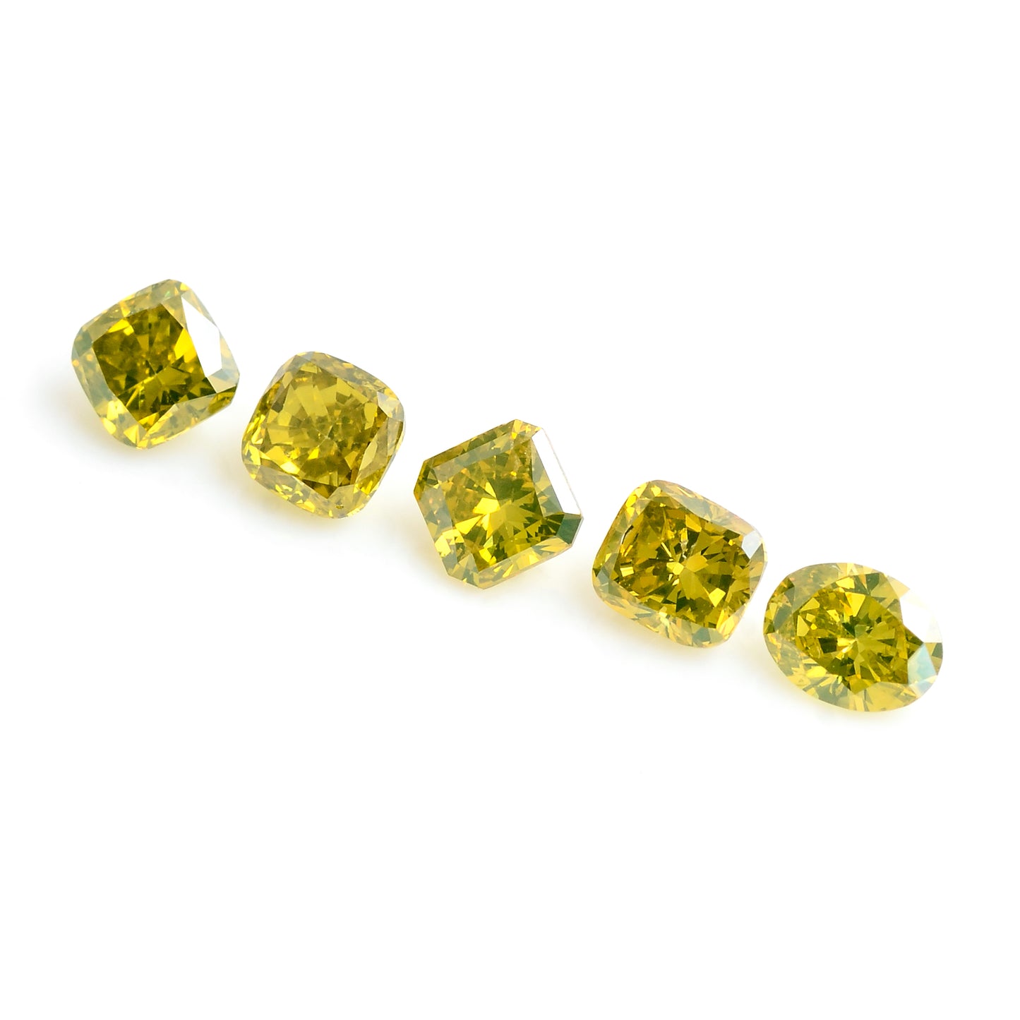 1.37 Carat Yellow Diamond Mix Shape Loose Gemstone