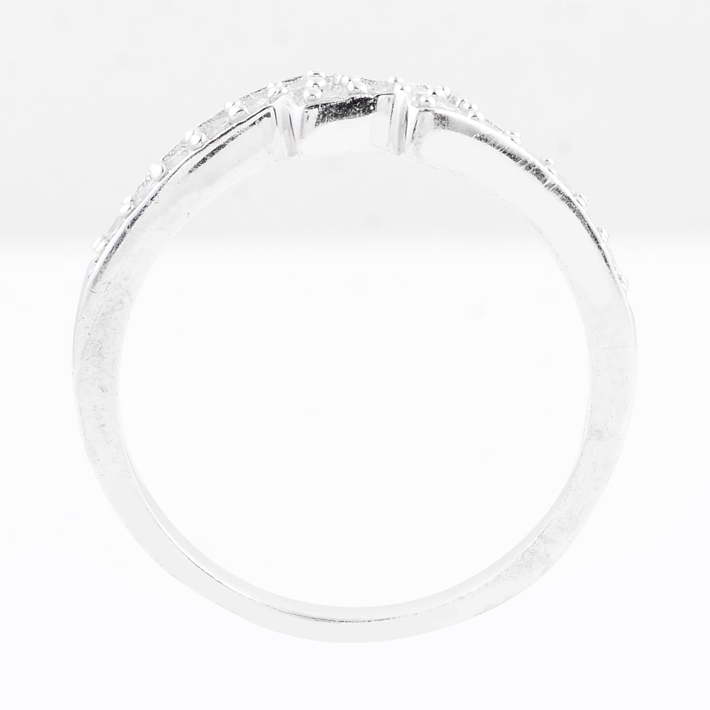 0.85 Ct Cubic Zirconia 925 Sterling Silver Ring