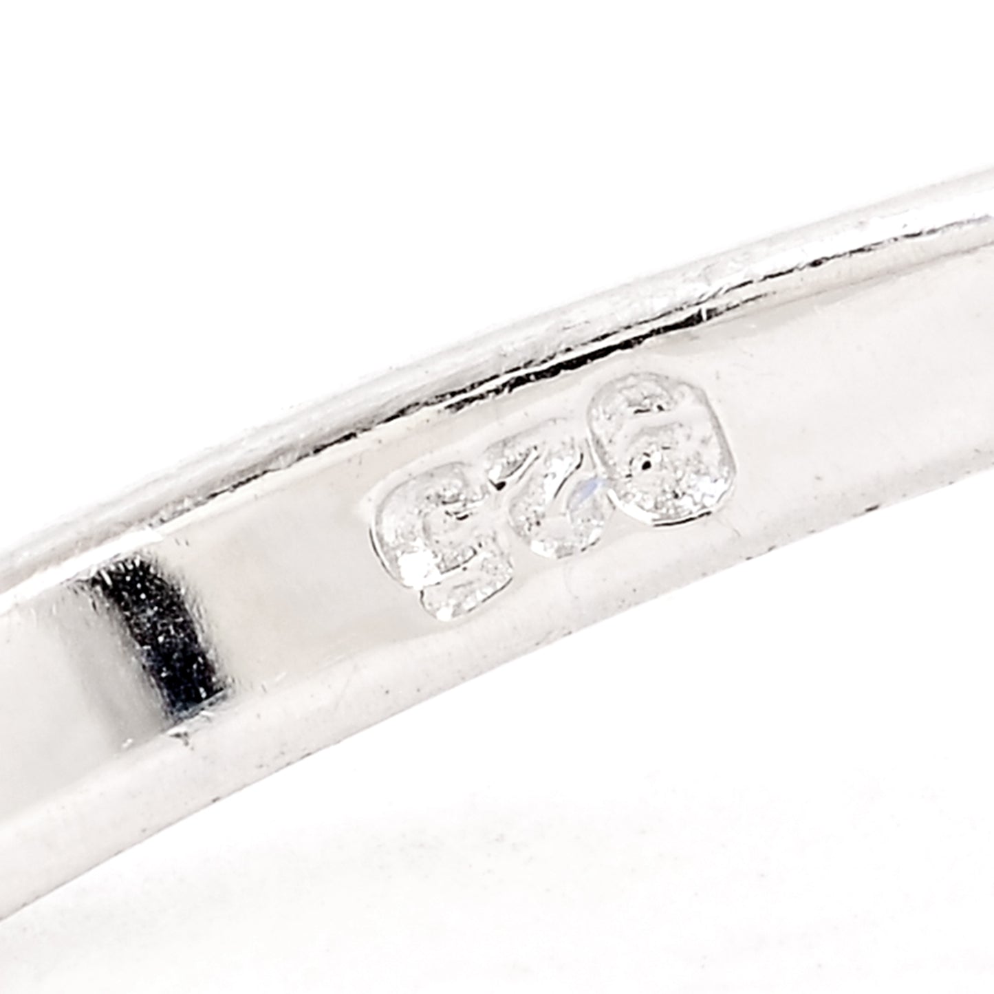 0.00 Ct Plain 925 Sterling Silver Ring