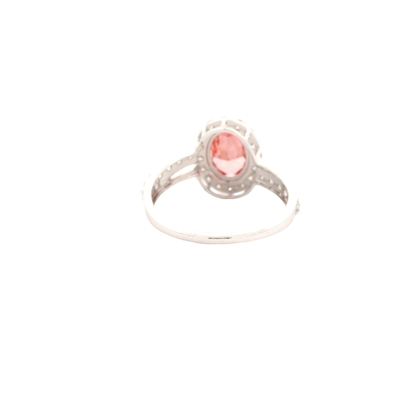 2.27 Carats Pink Lab Grown Diamond 14K Gold Ring