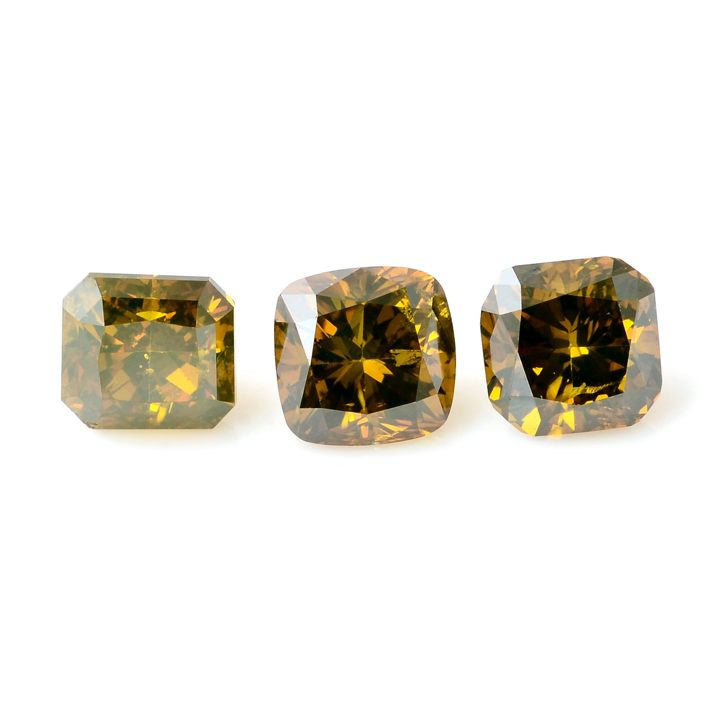 1.30 Carat Red Diamond Octagon Loose Gemstone