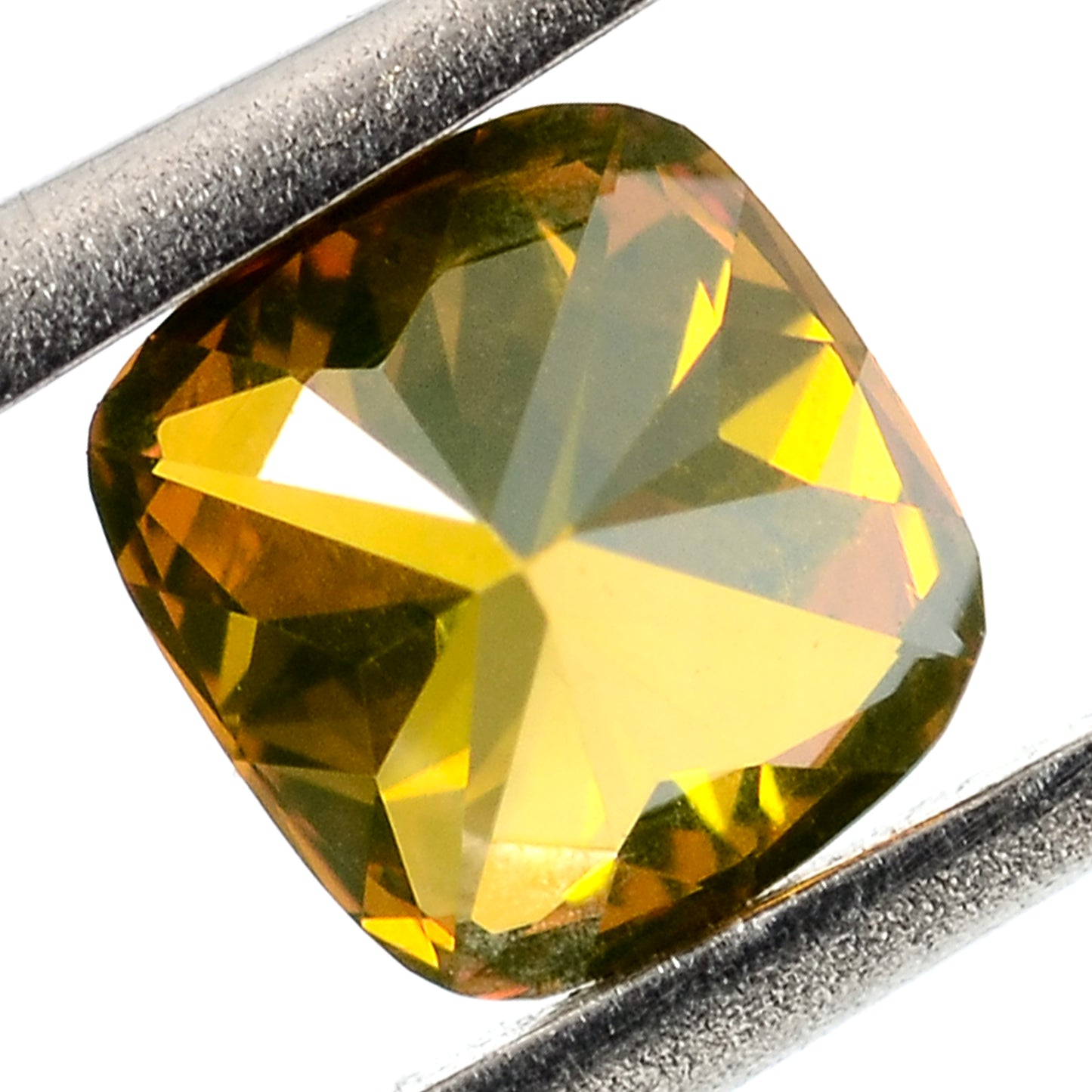 0.44 Carat Red Diamond Cushion Loose Gemstone