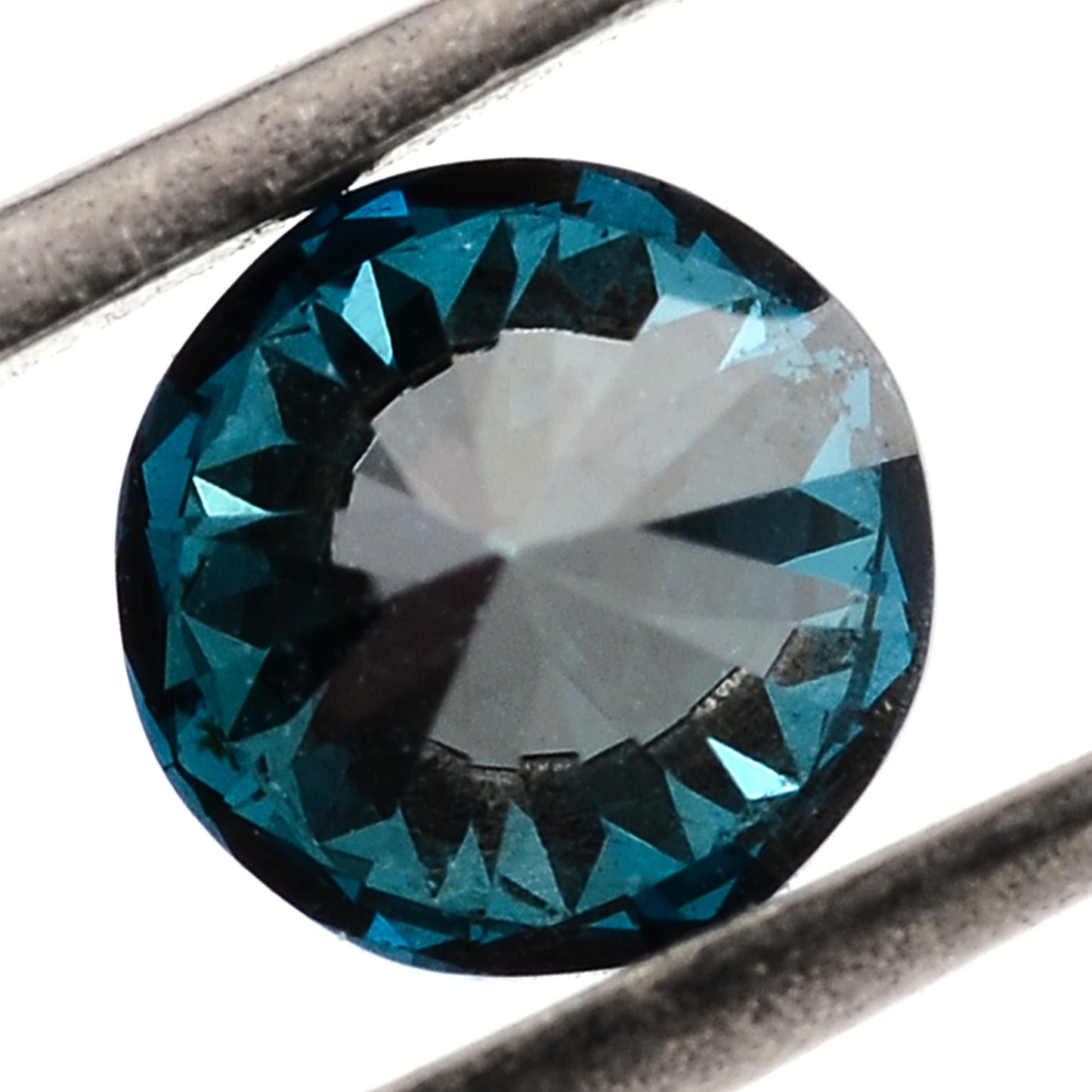 0.76 Blue Diamond Round Loose Gemstone